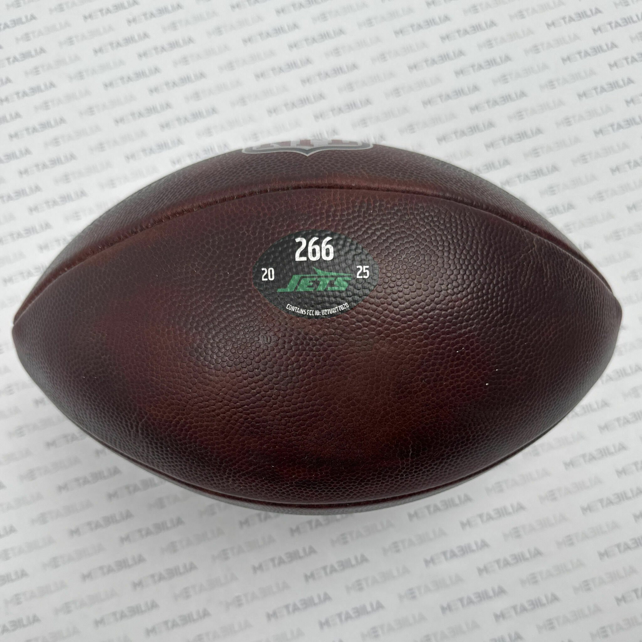 Jets Game-Used Ball #266 vs Steelers