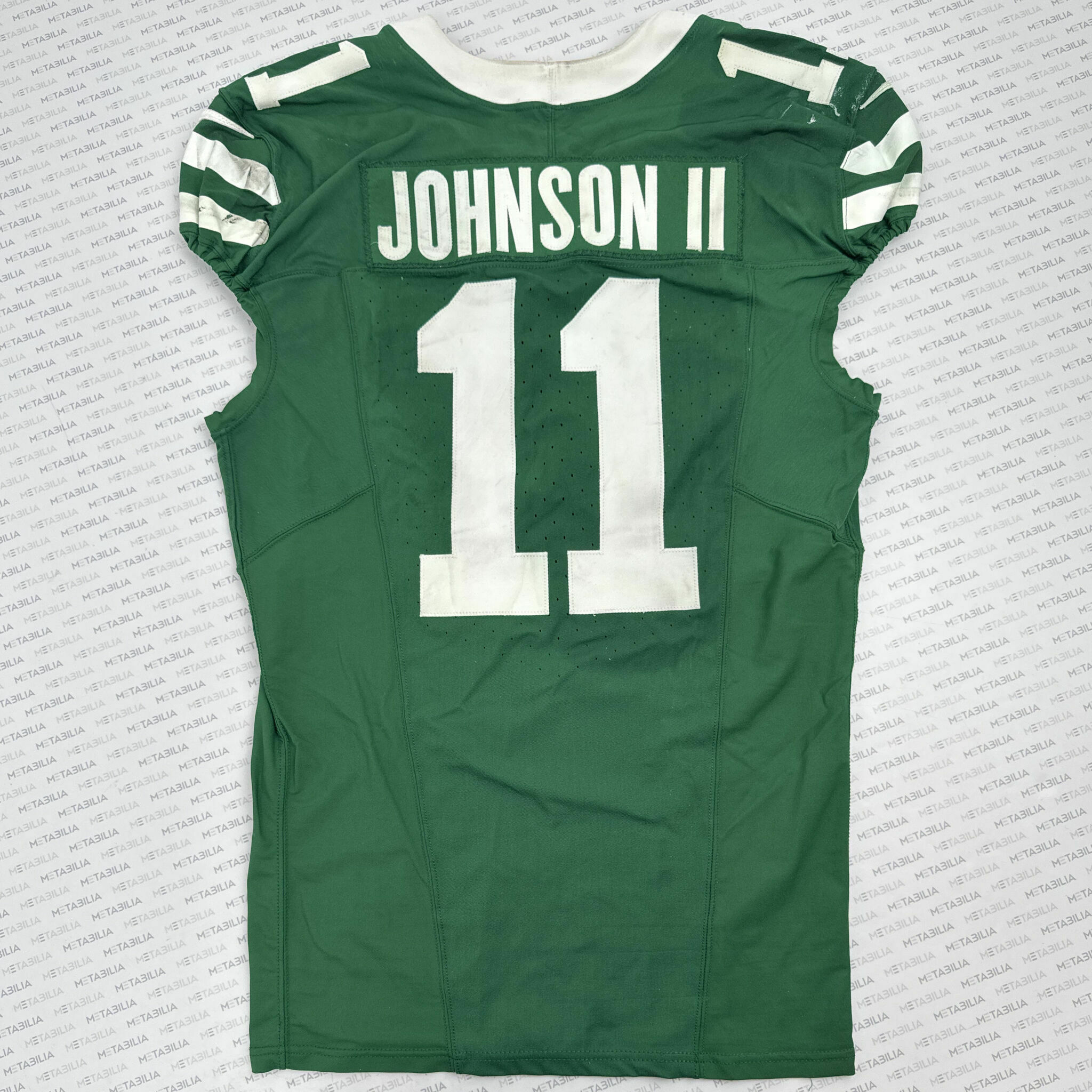 #11 Johnson II Game-Worn Jersey vs Bills