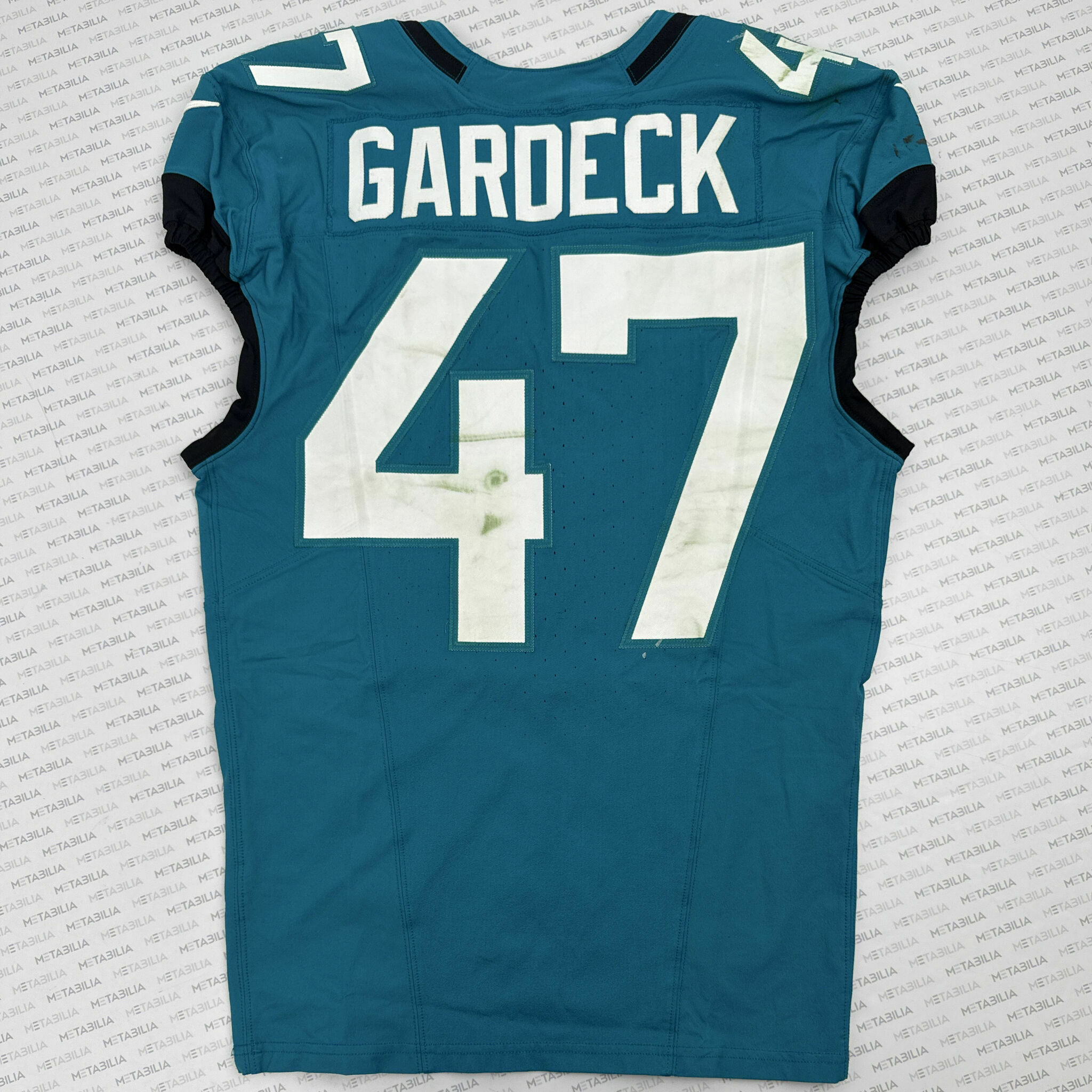 #47 Dennis Gardeck Game-Worn Jersey vs 49ers