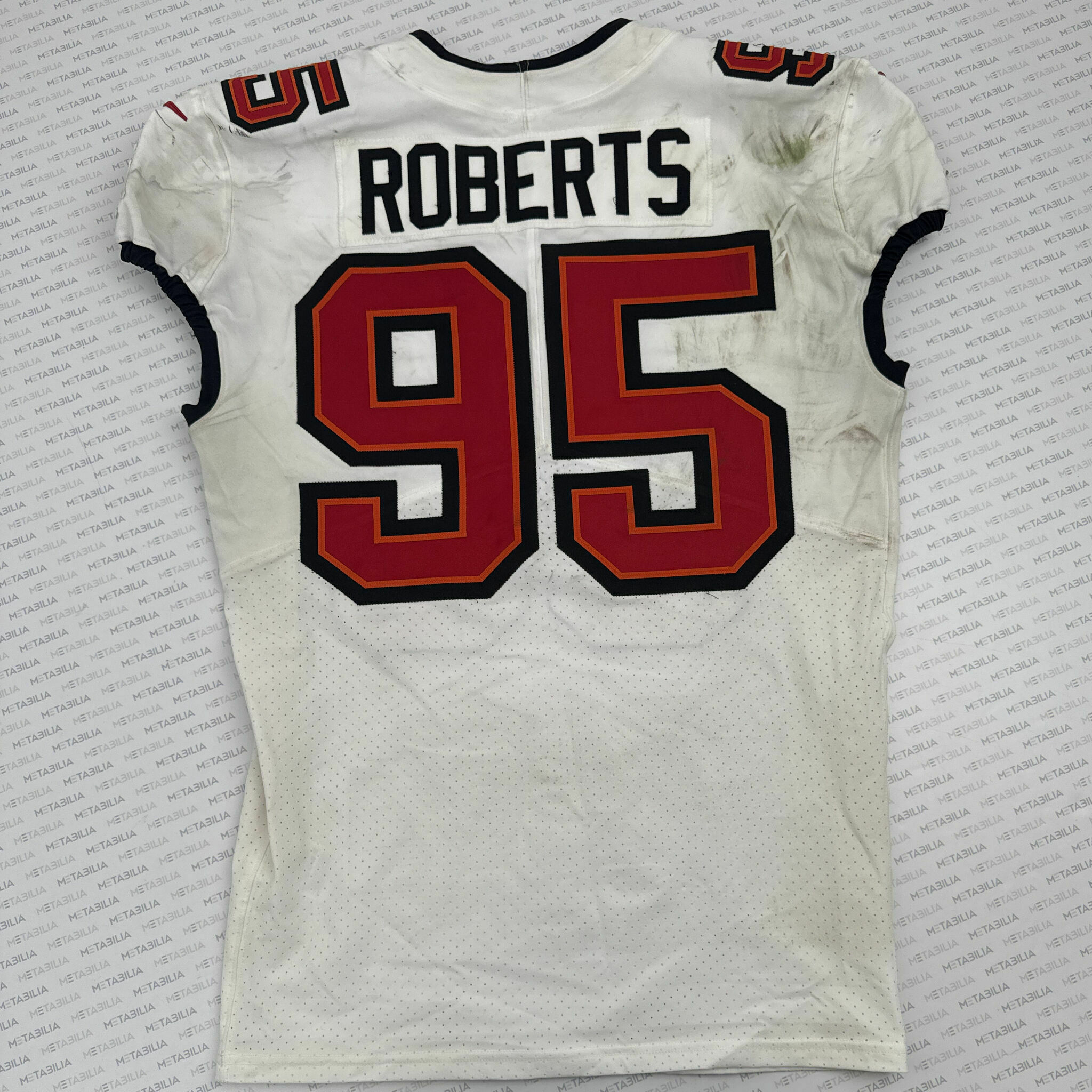#95 Elijah Roberts Game-Worn Jersey vs PHI