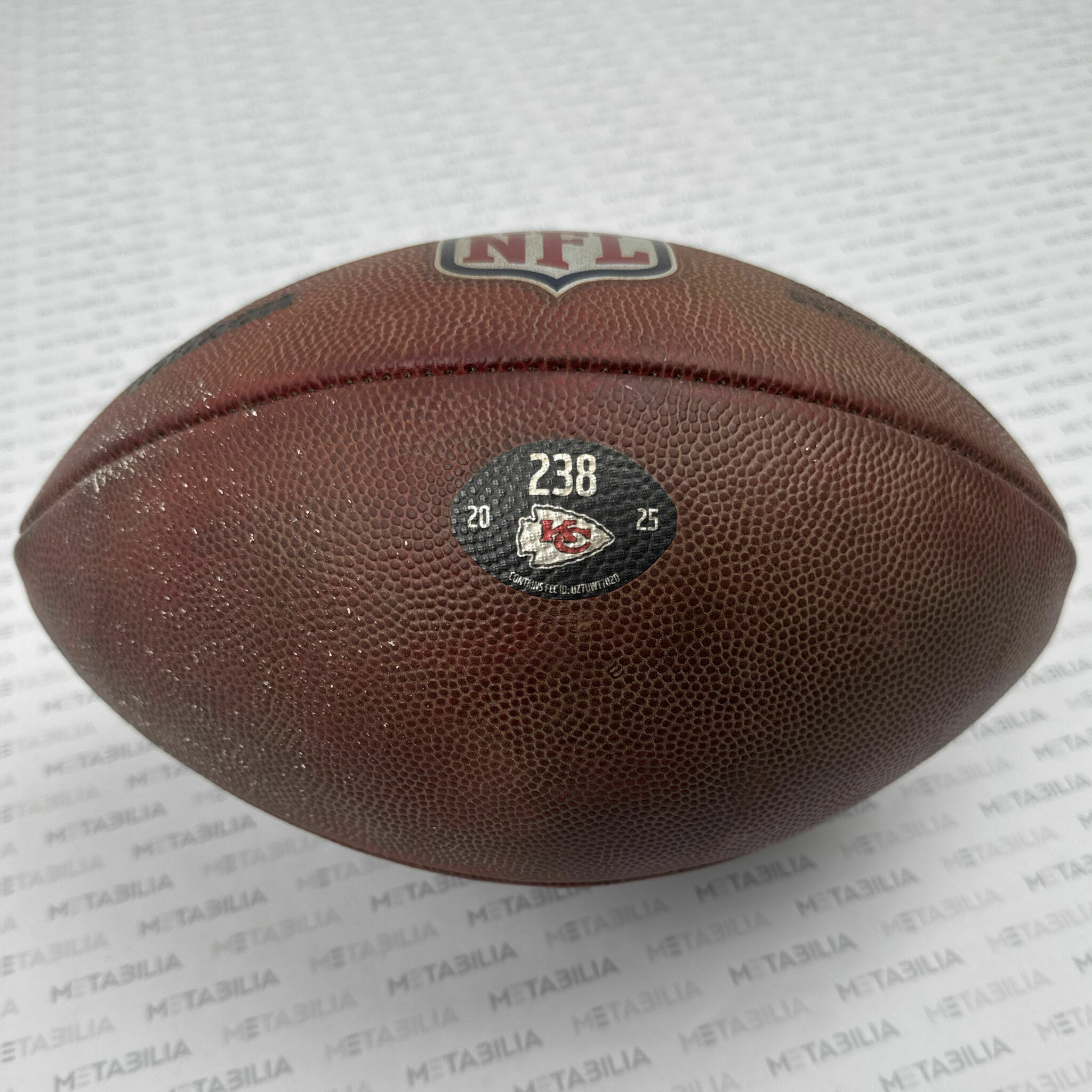 Chiefs Game-Used Ball #238 vs BAL