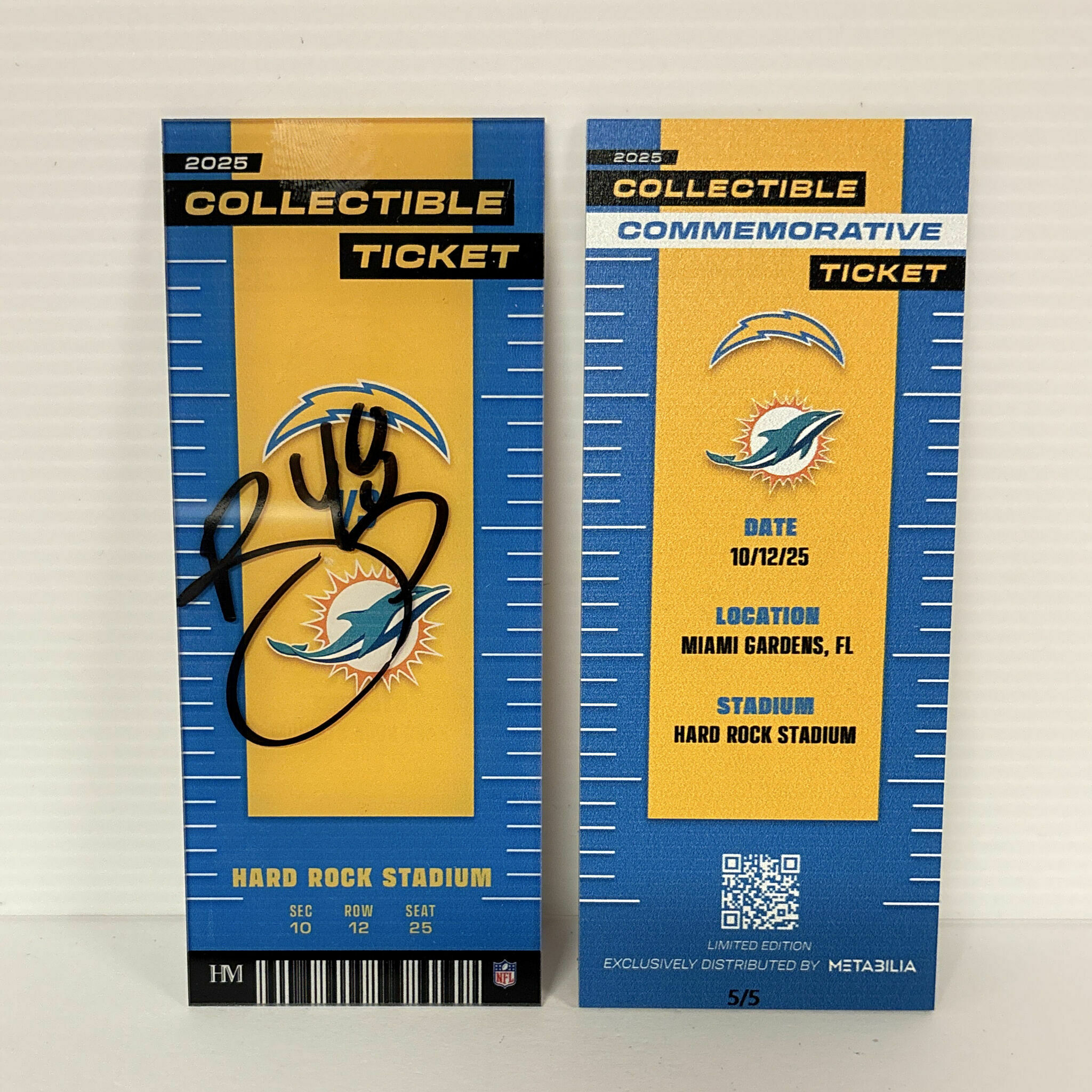 Bud Dupree Signed Commemorative Ticket - Wk6 vs Dolphins