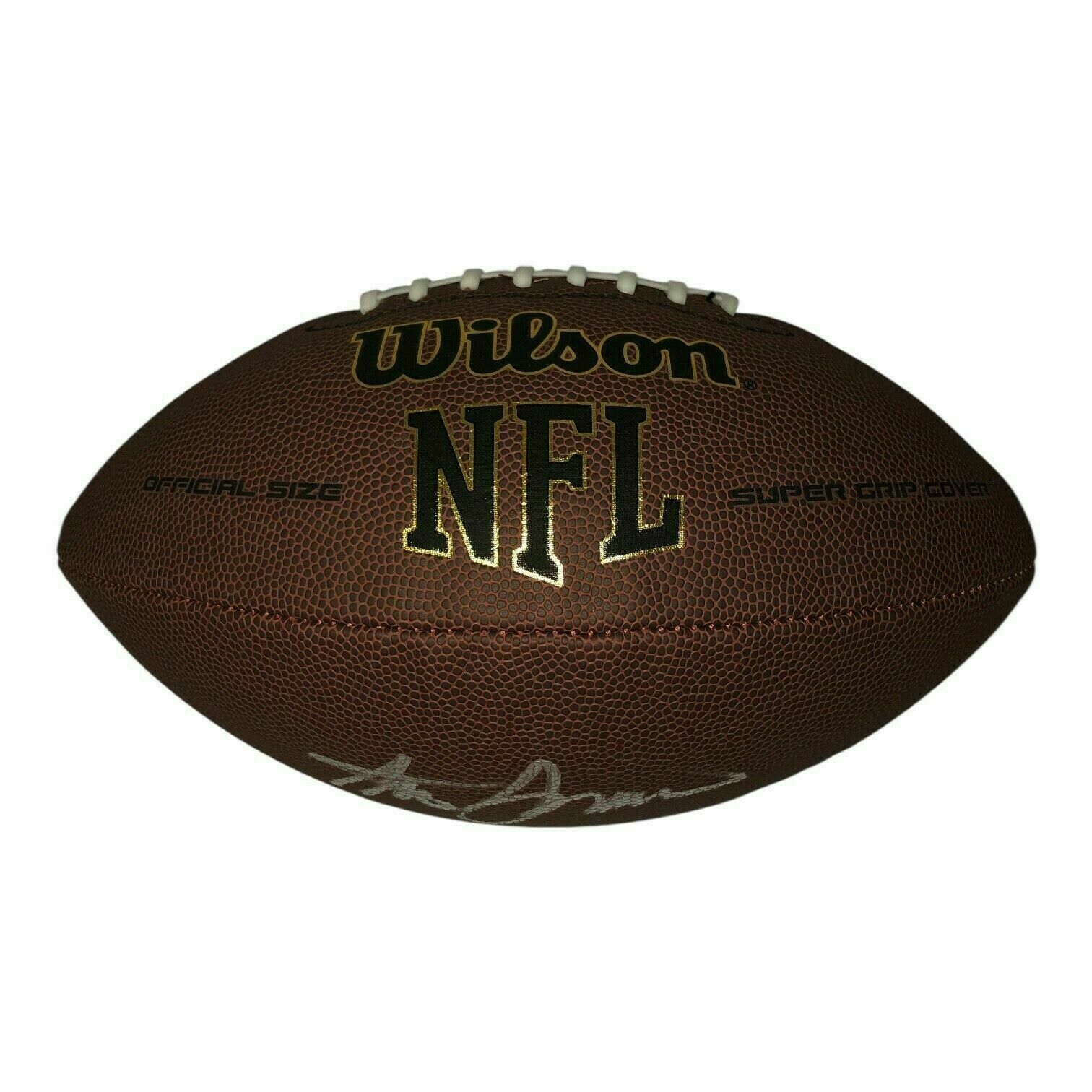 Steve Spurrier Autographed Wilson Supergrip Football - Metabilia Cert