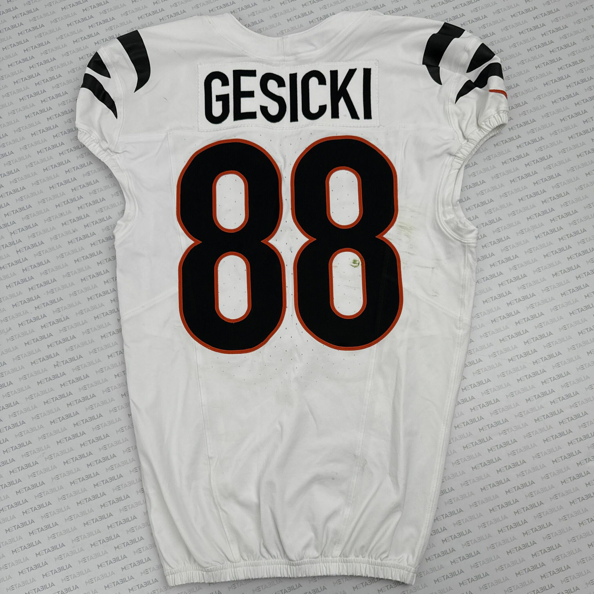 #88 Mike Gesicki Game-Worn Jersey vs Broncos