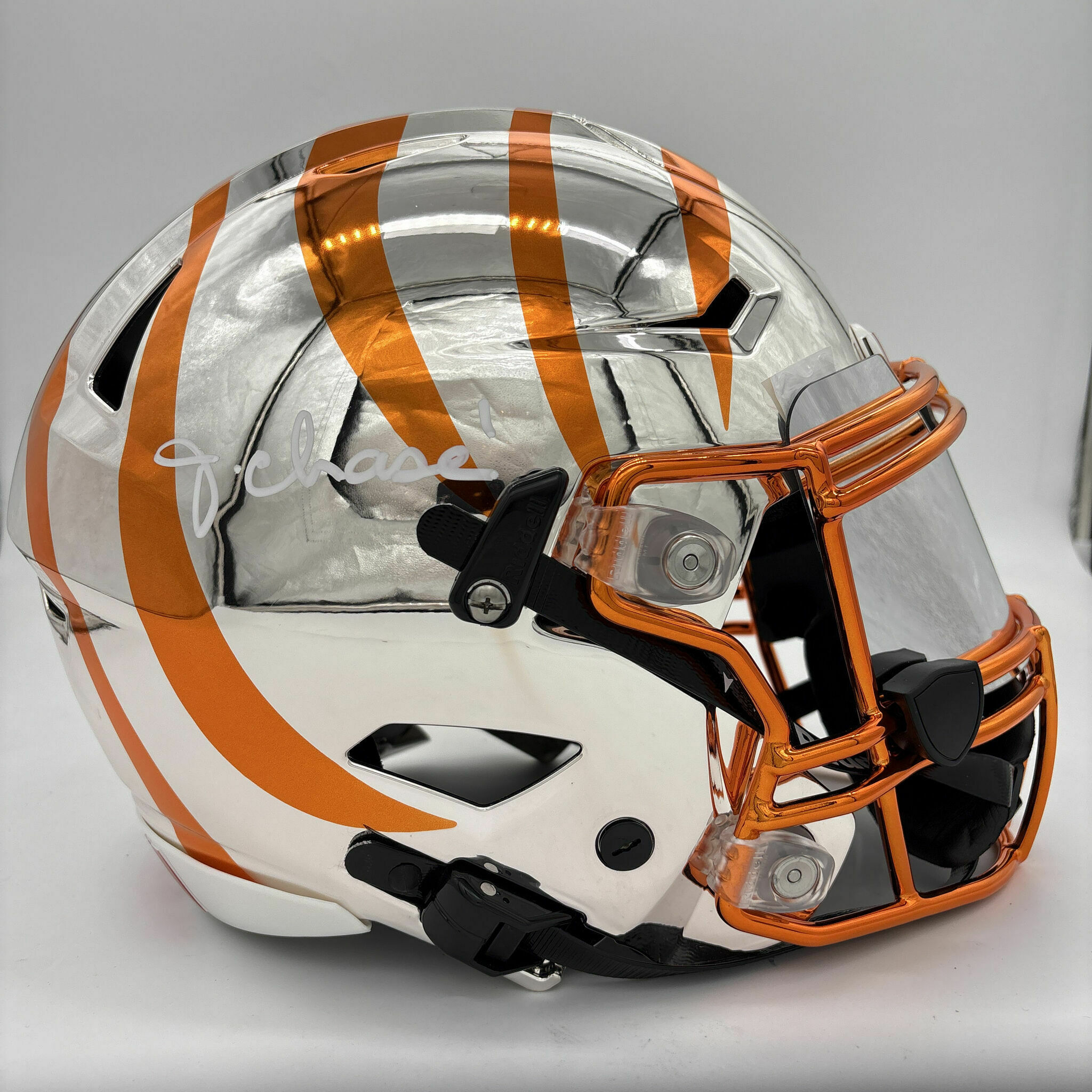 RARE - Chase Signed Chrome and Orange Stripes SpeedFlex