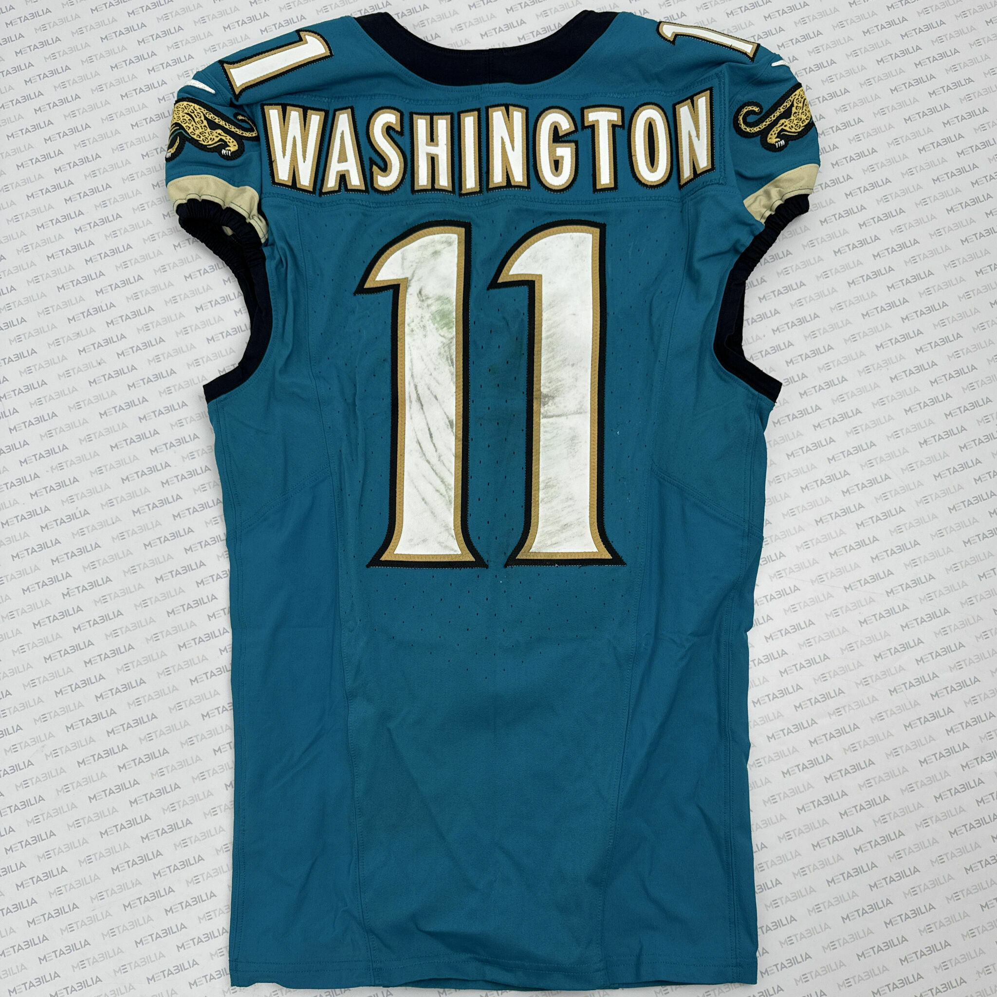 #11 Parker Washington Game-Worn Jersey vs Chiefs