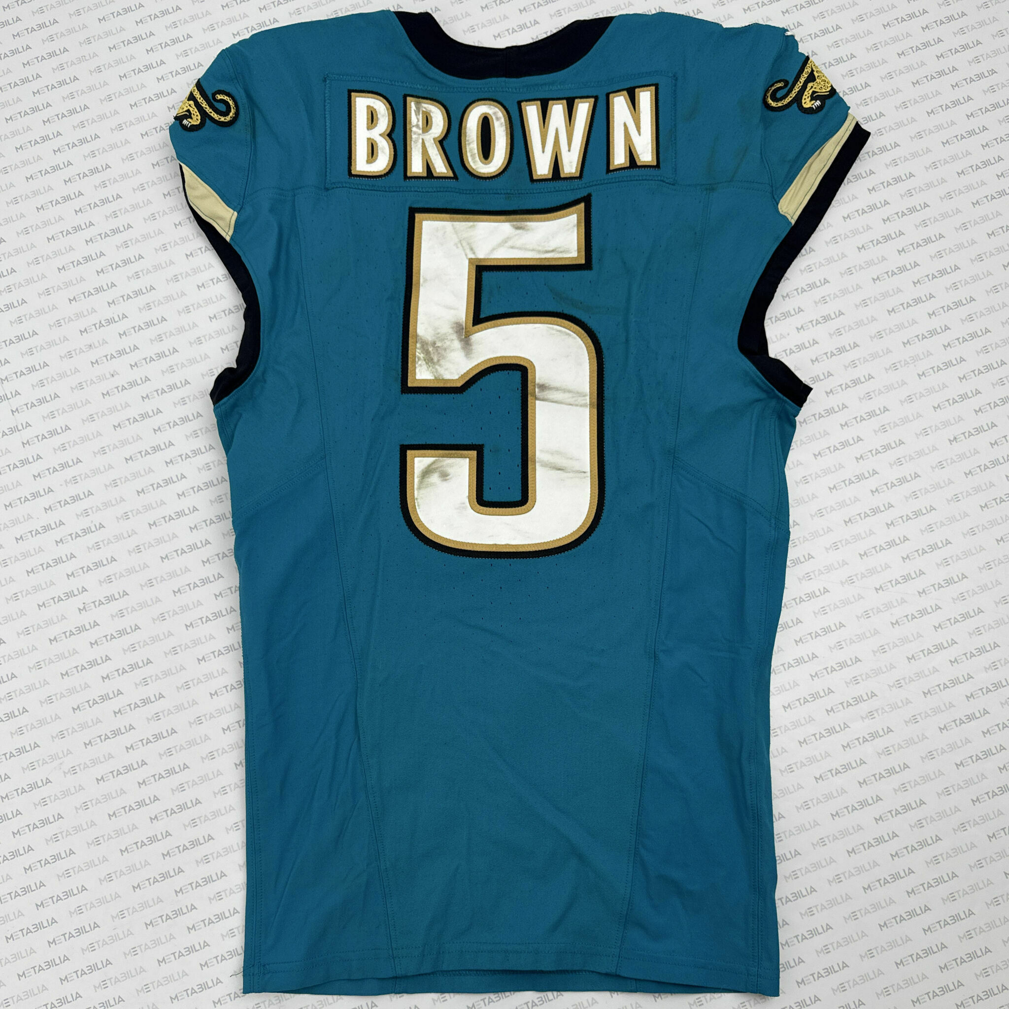 #5 Dyami Brown Game-Worn Jersey vs Chiefs
