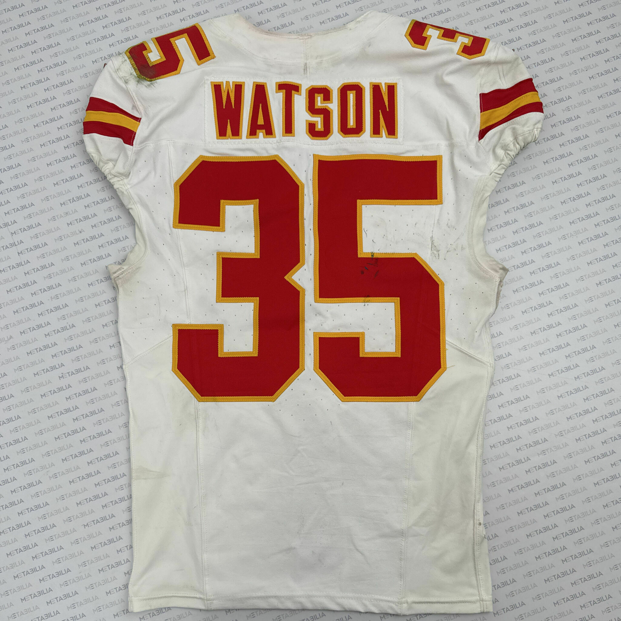#35 WATSON Game-Worn Jersey vs Jax
