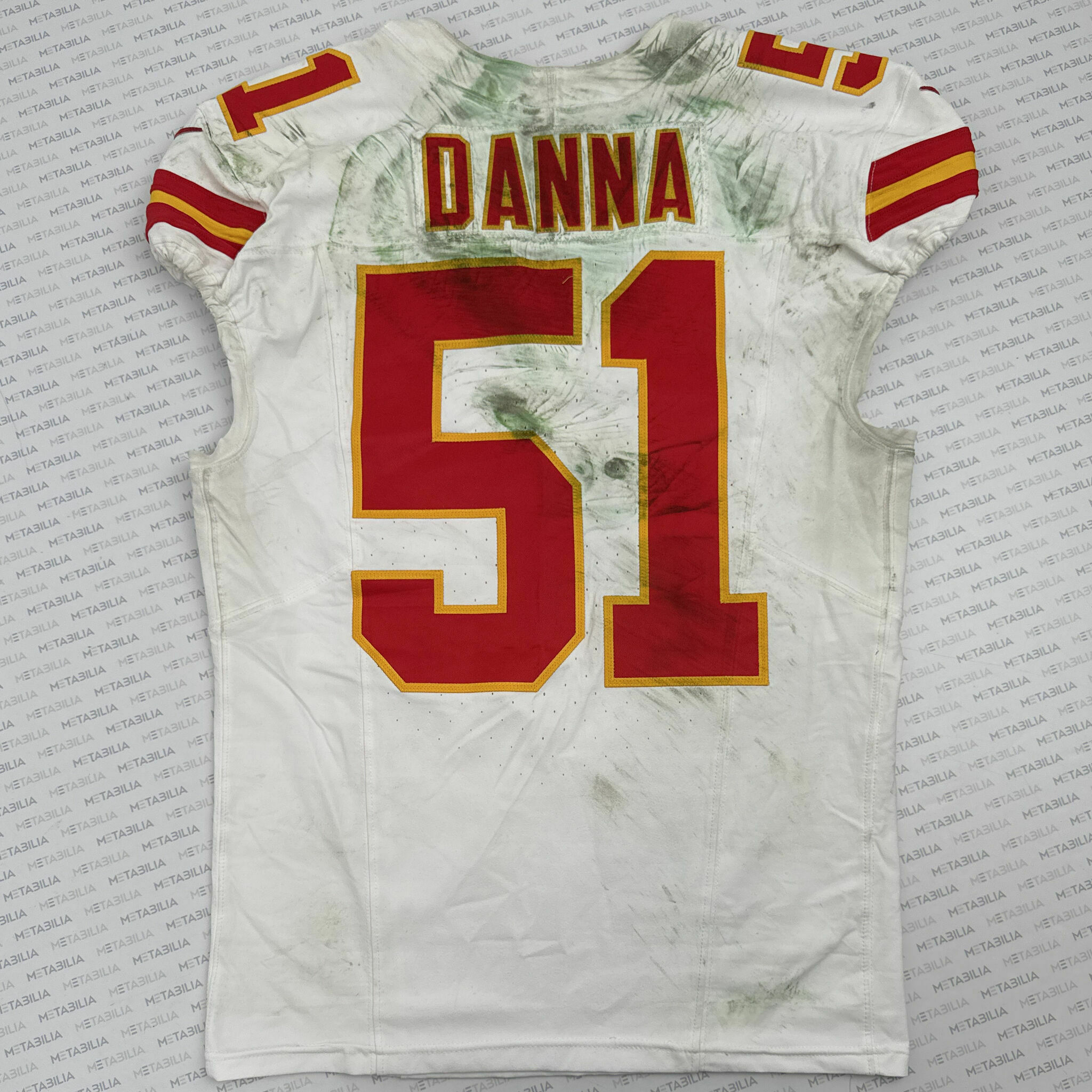 #51 DANNA Game-Worn Jersey vs Jax