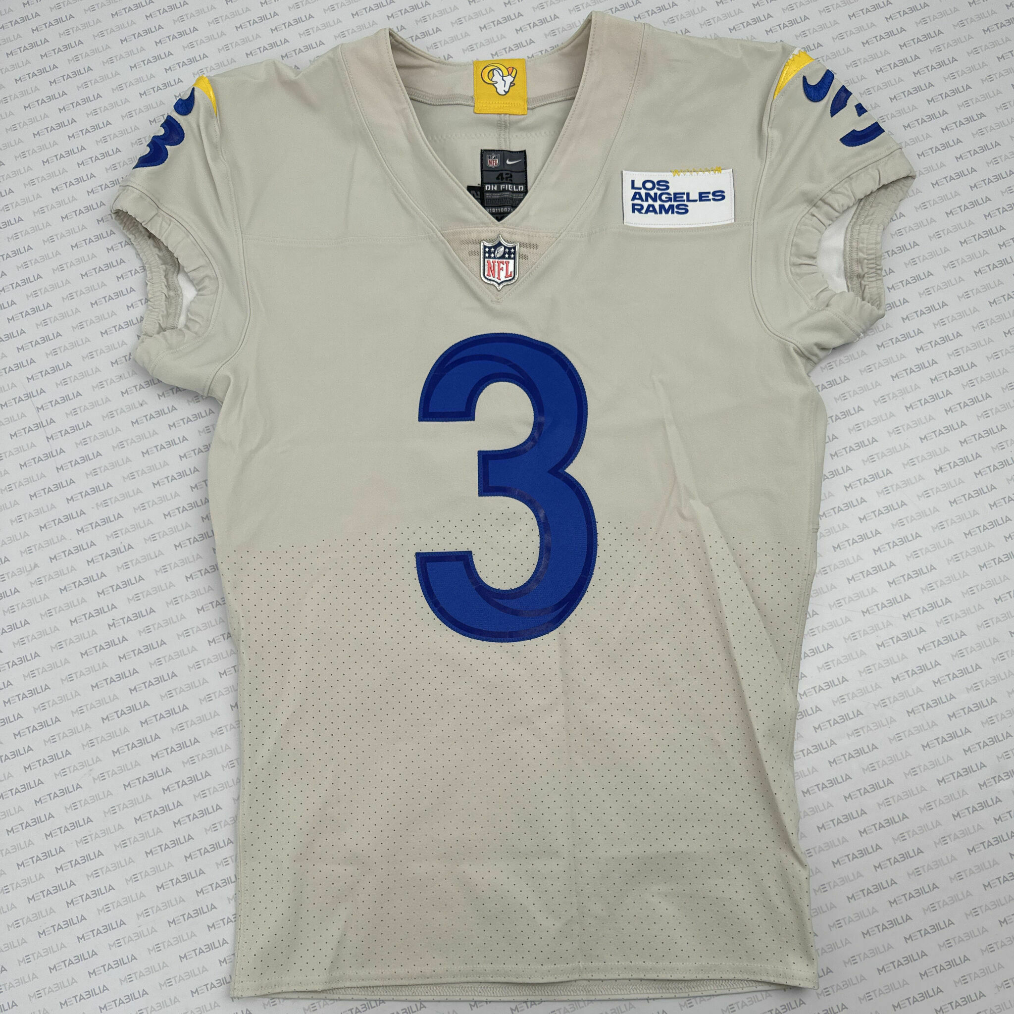 # 3 Lirim Hajrullahu 2020 Game-Issued Jersey