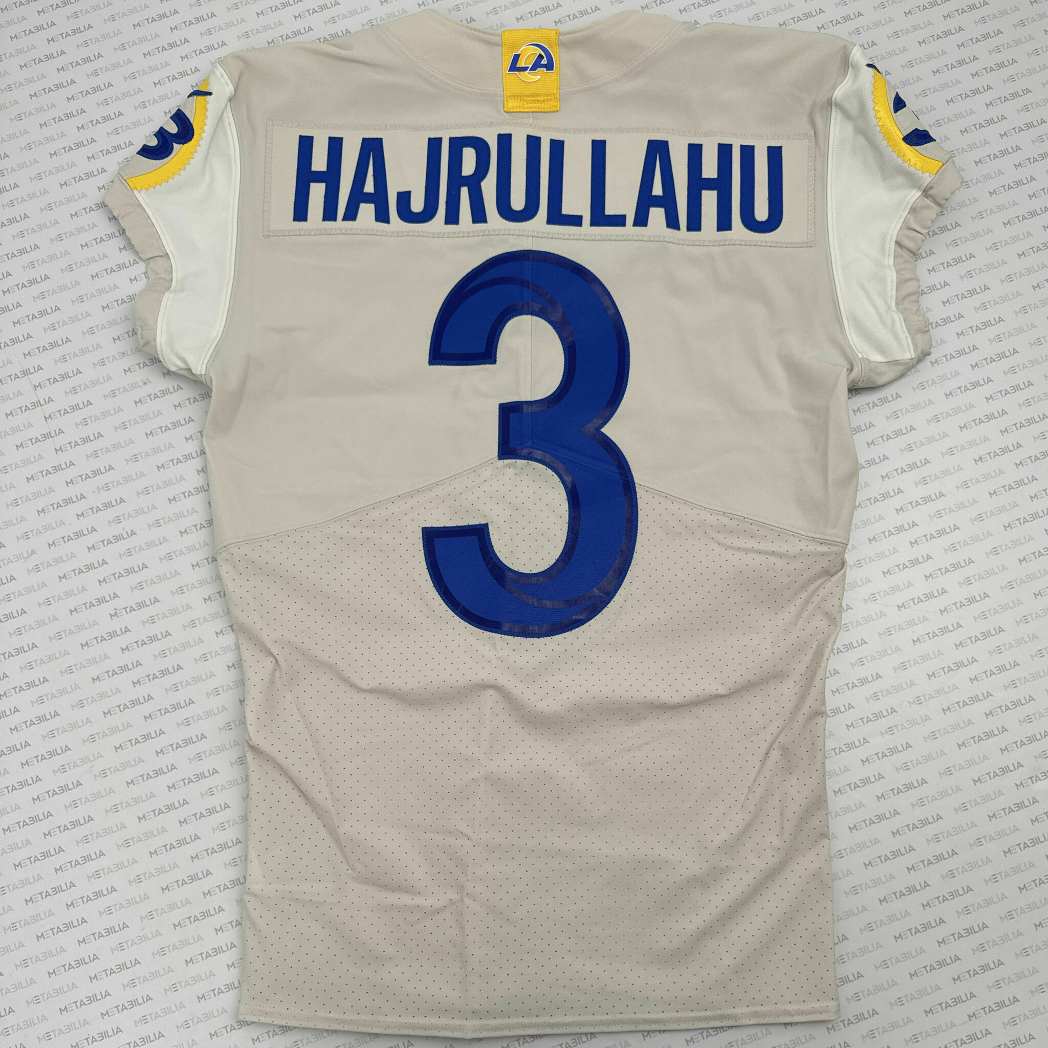 # 3 Lirim Hajrullahu 2020 Game-Issued Jersey