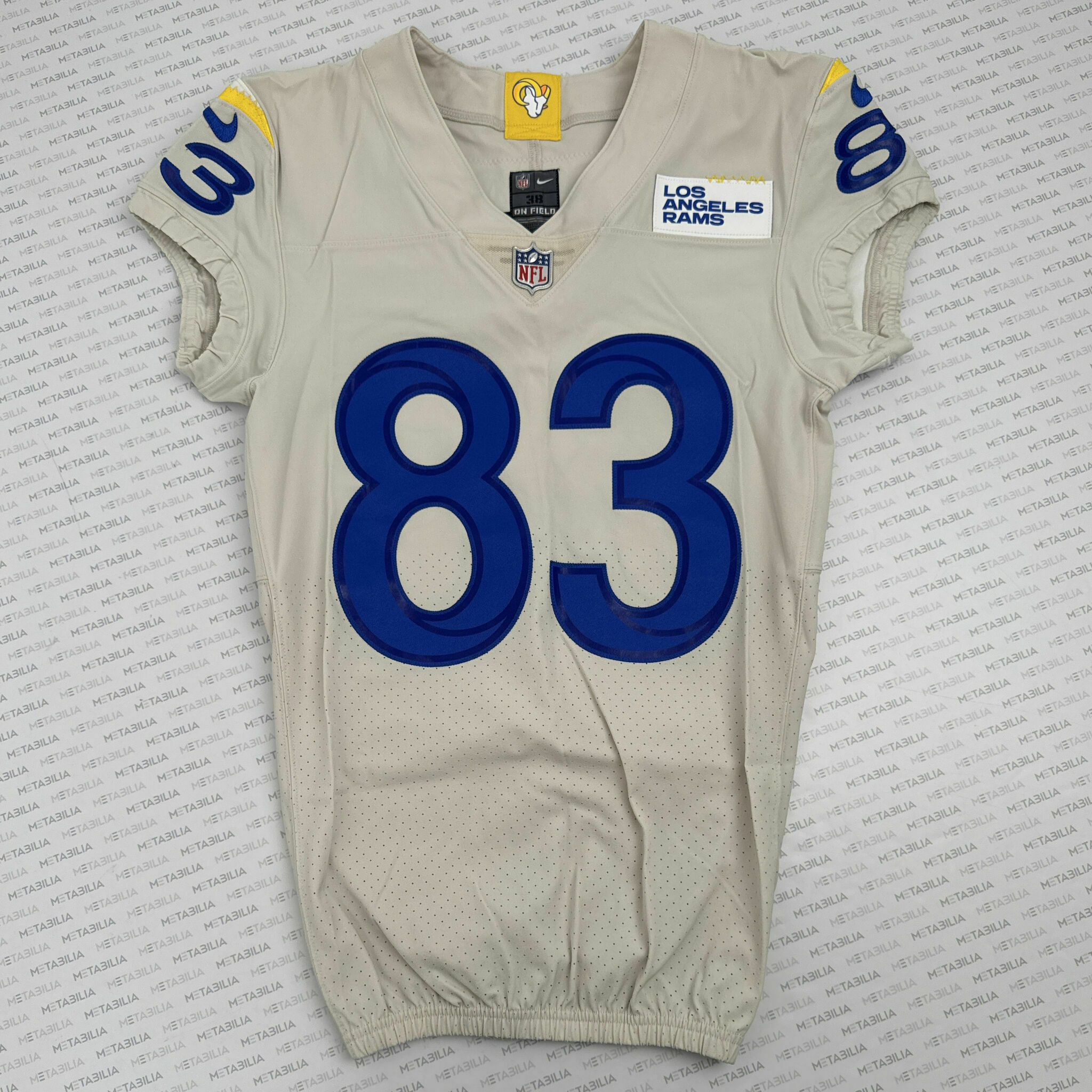 # 83 Warren Jackson 2020 Game-Issued Jersey