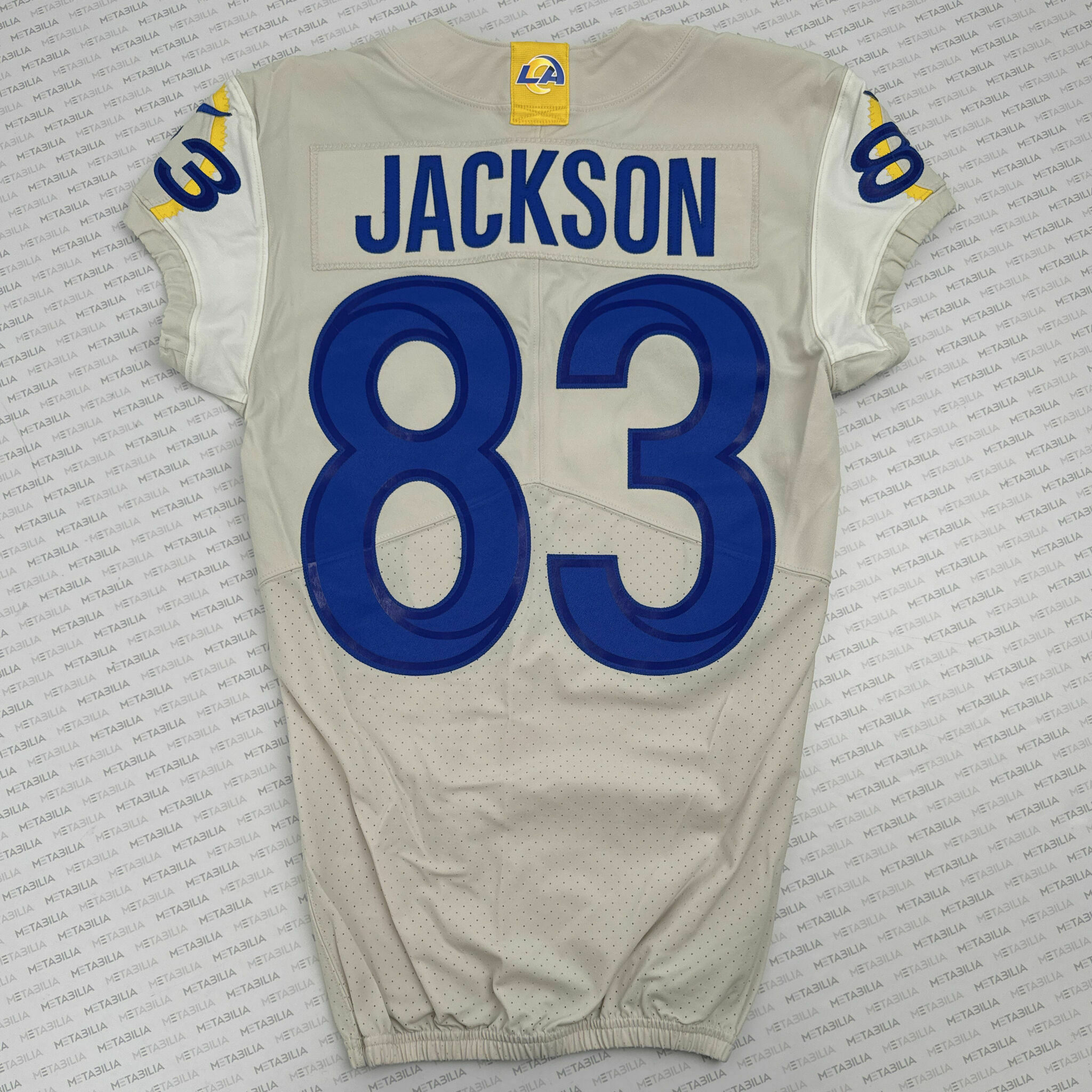 # 83 Warren Jackson 2020 Game-Issued Jersey