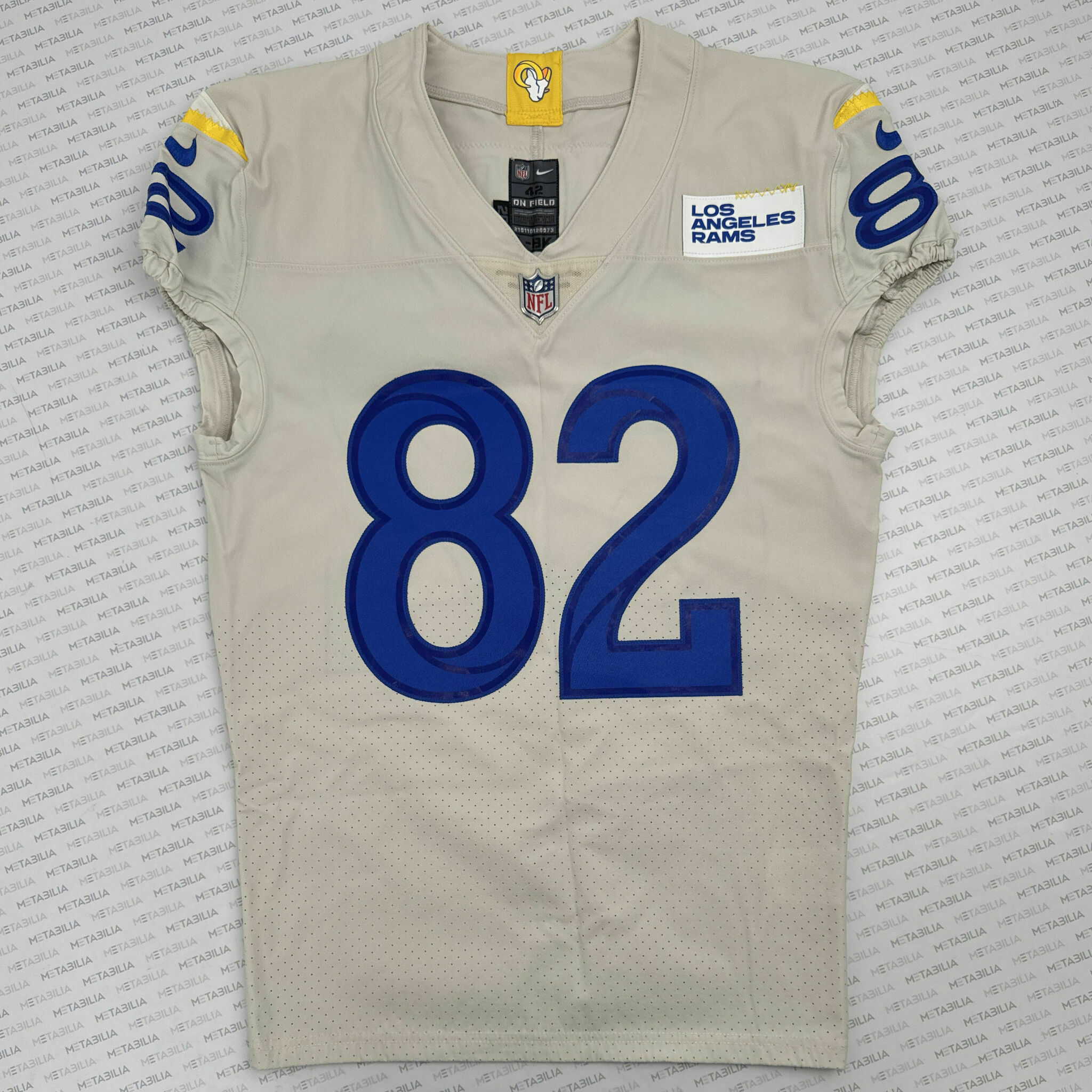 # 82 Johnny Mundt 2020 Game-Issued Jersey