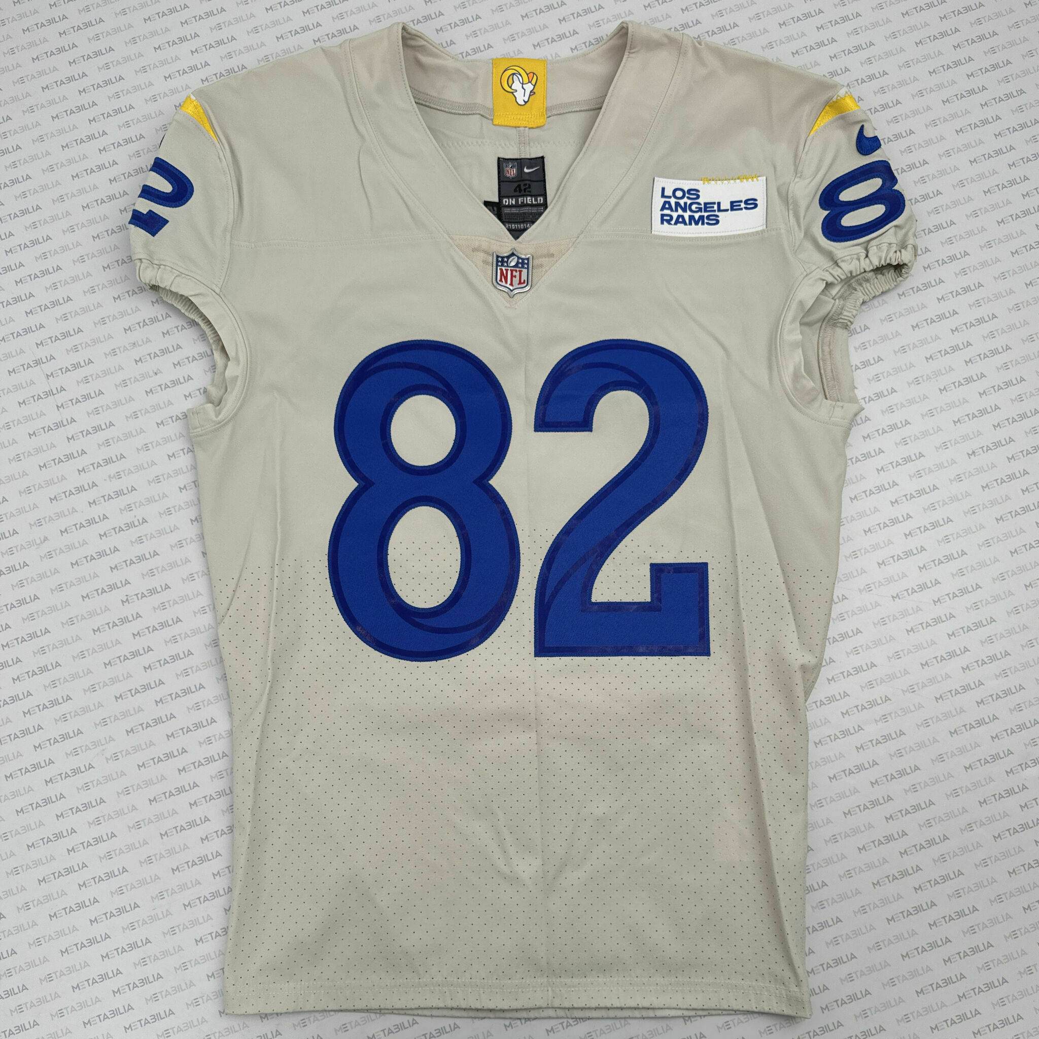 # 82 Johnny Mundt 2020 Game-Issued Jersey