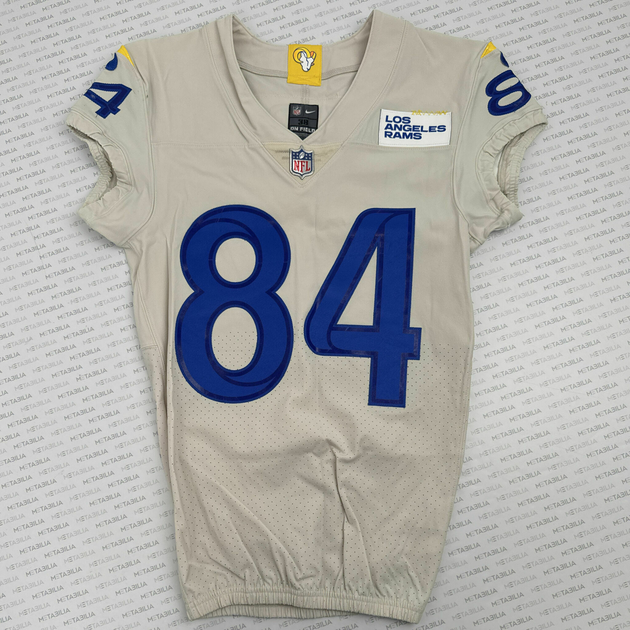 # 84 Landon Akers 2020 Game-Issued Jersey