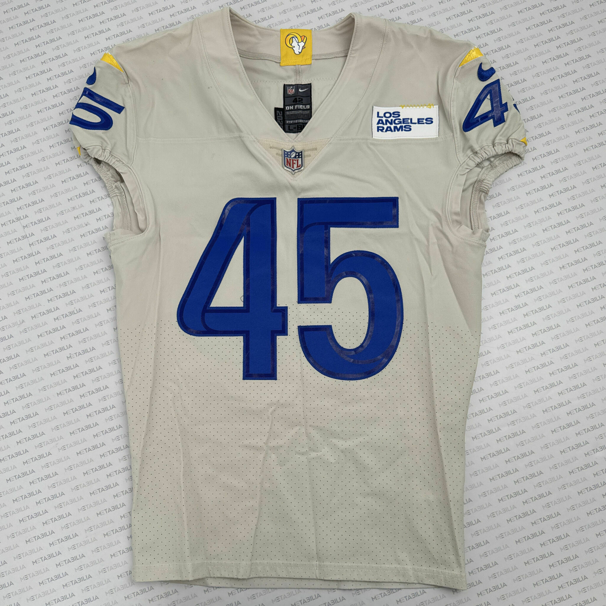 # 45 Ogbonnia Okoronkwo 2020 Game-Issued Jersey