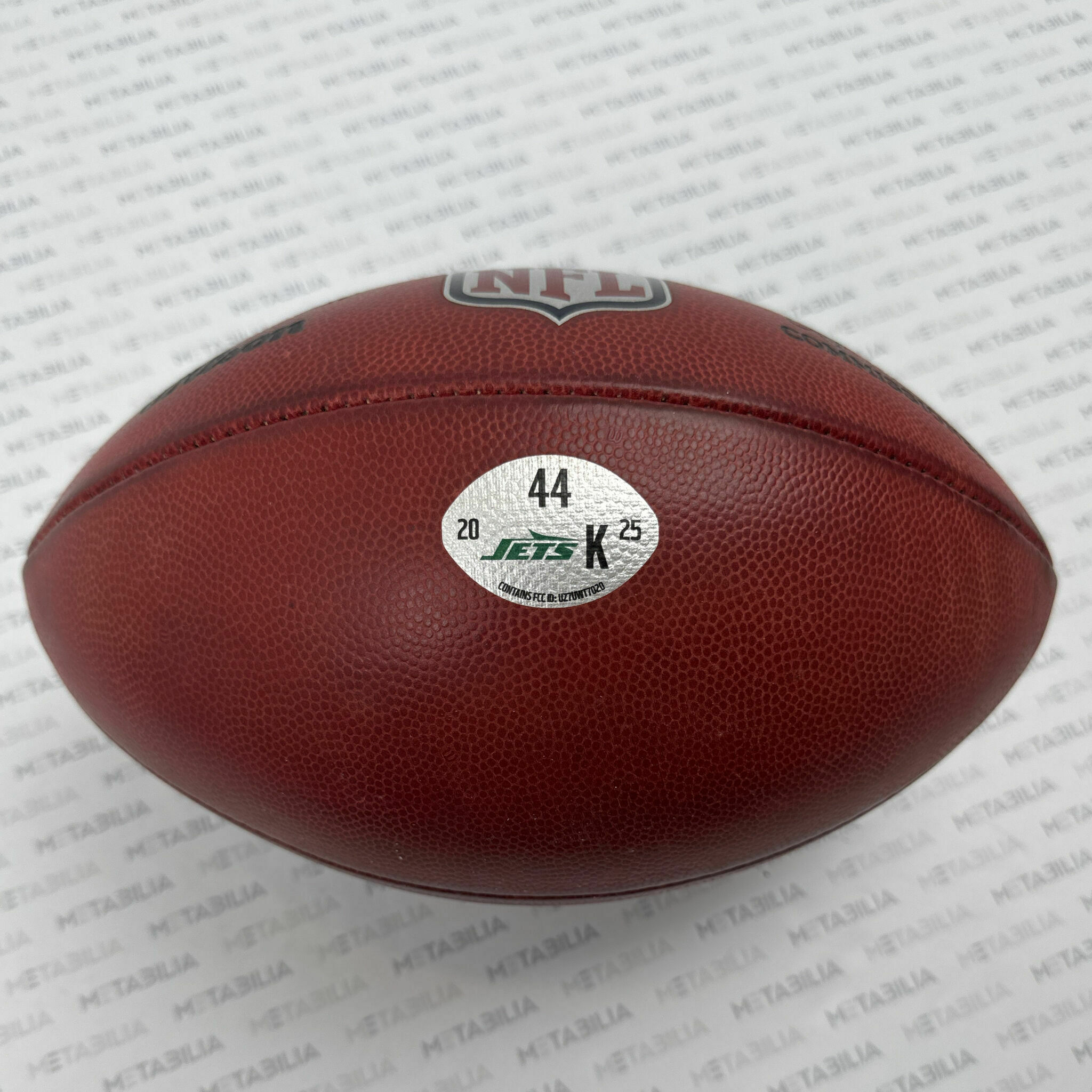 Jets Game-Used K Ball #044 vs Dolphins
