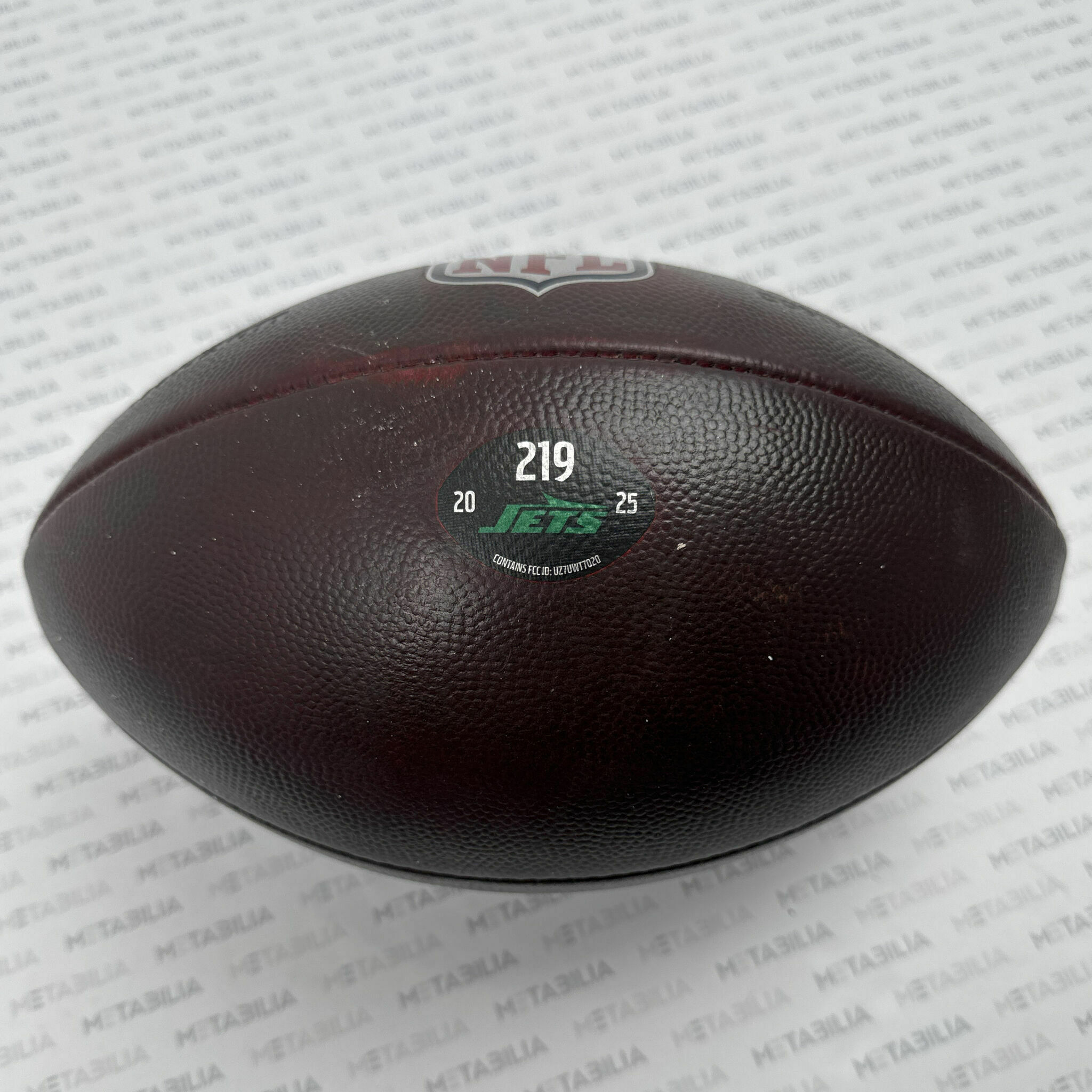 Jets Game-Used Ball #219 vs Dolphins