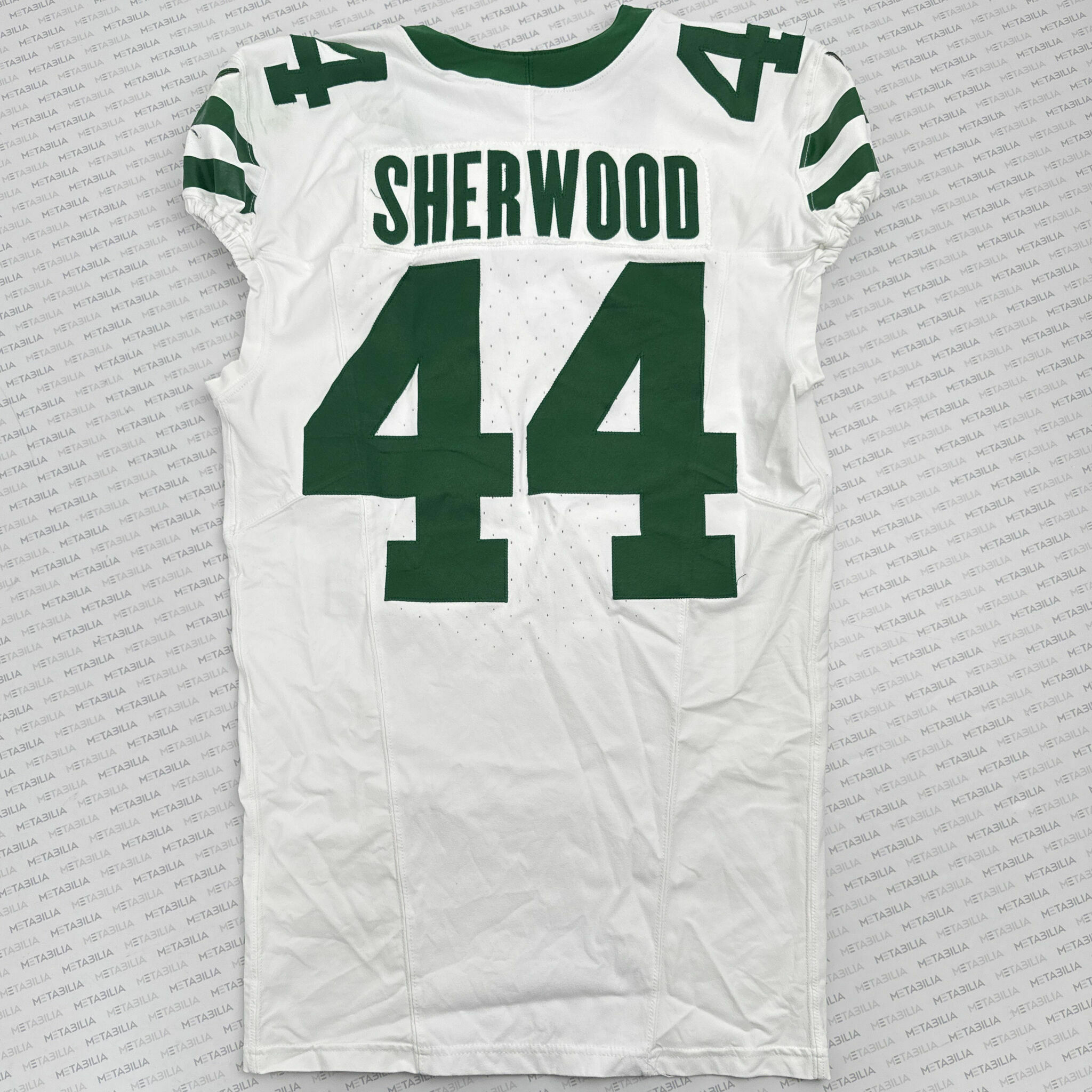 #44 Jamien Sherwood Game-Worn Jersey vs Dolphins