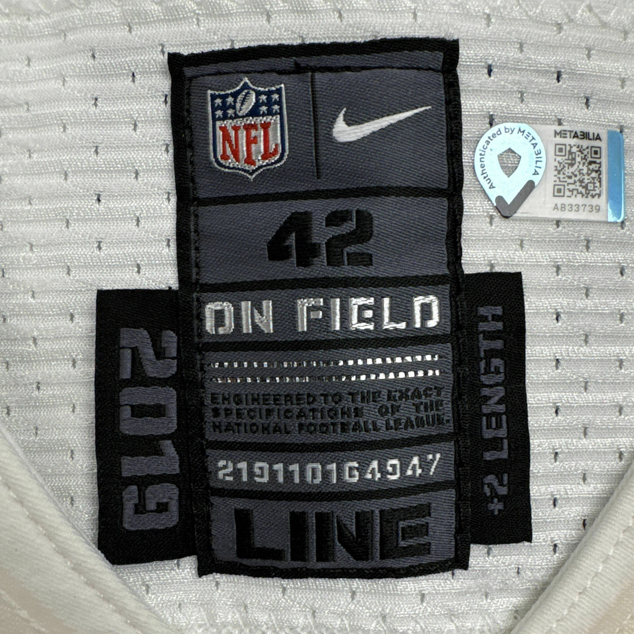 #54 Thomas Team-Issued White Jersey