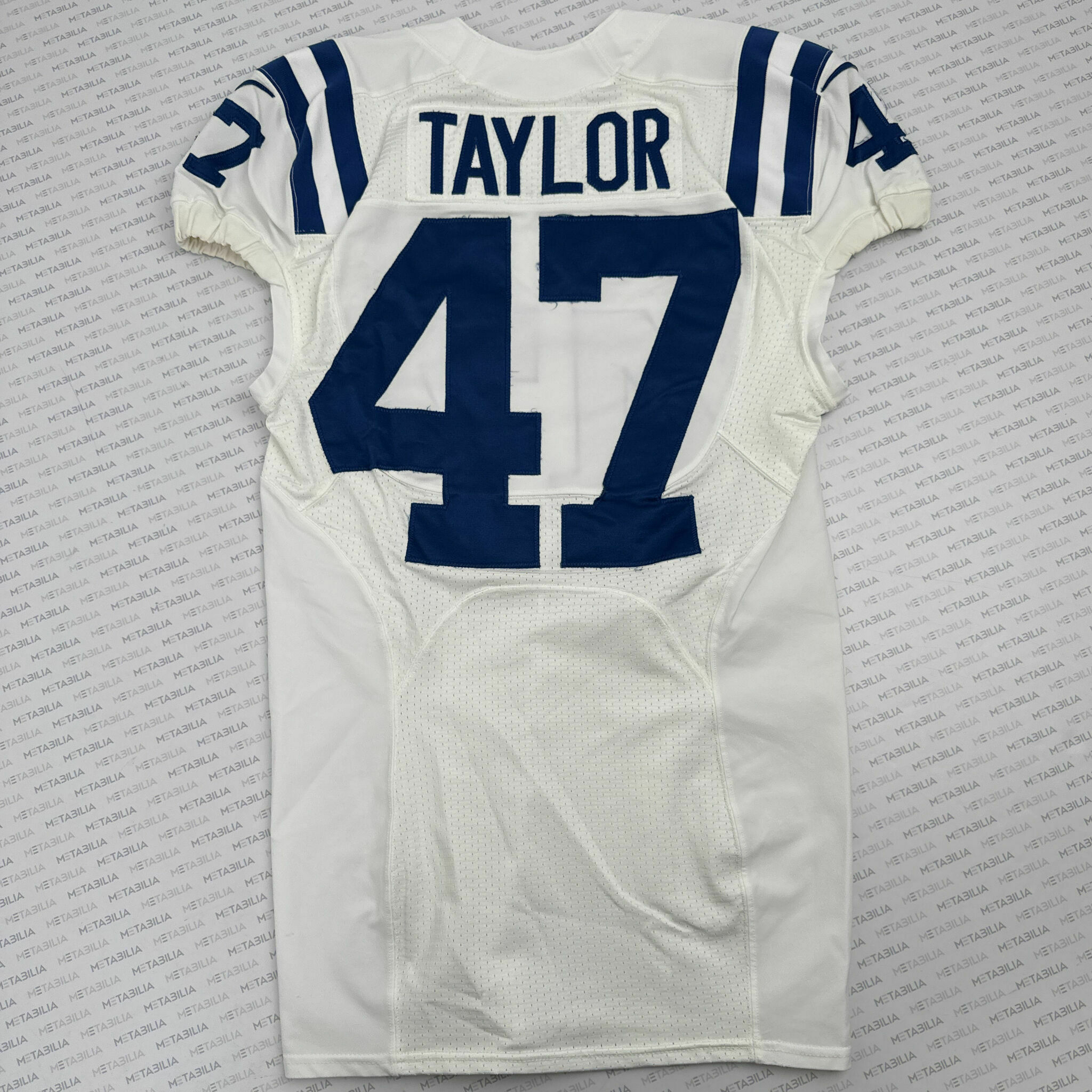 #47 Taylor Team-Issued White Jersey