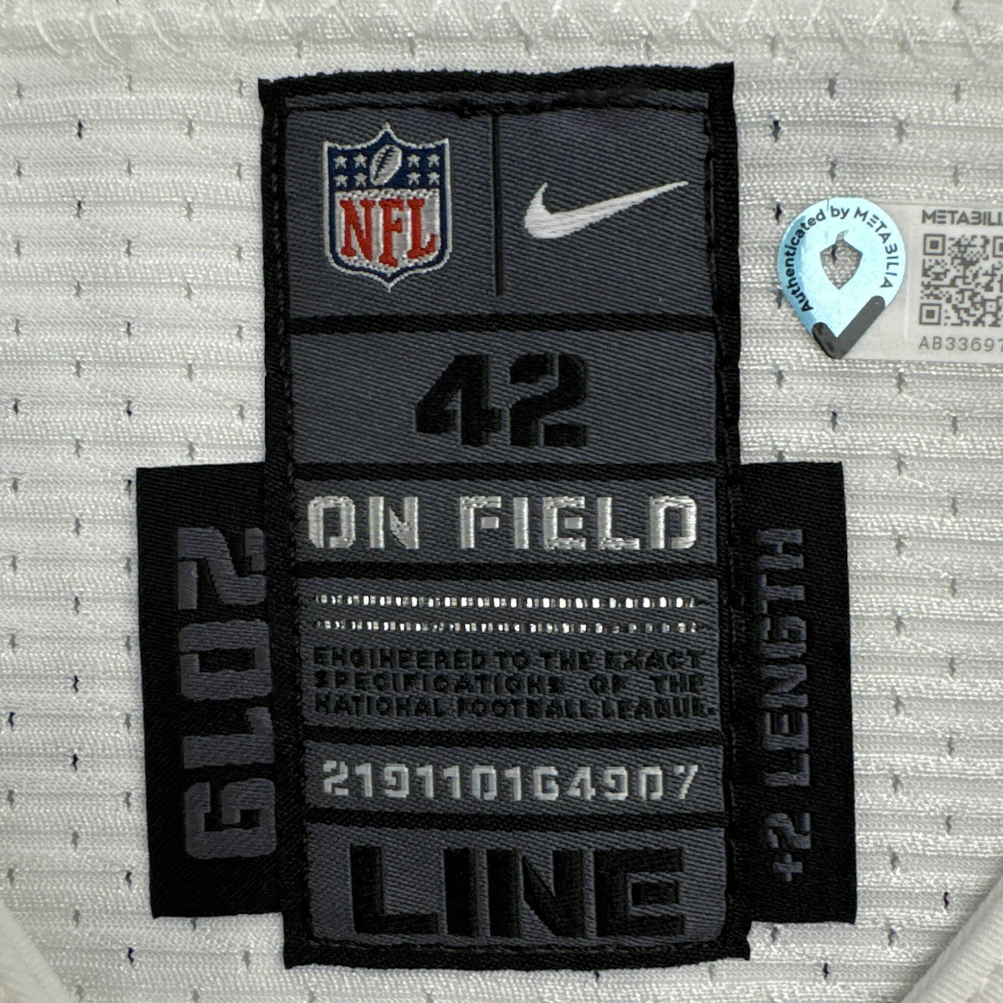 #57 Turay Team-Issued White Jersey