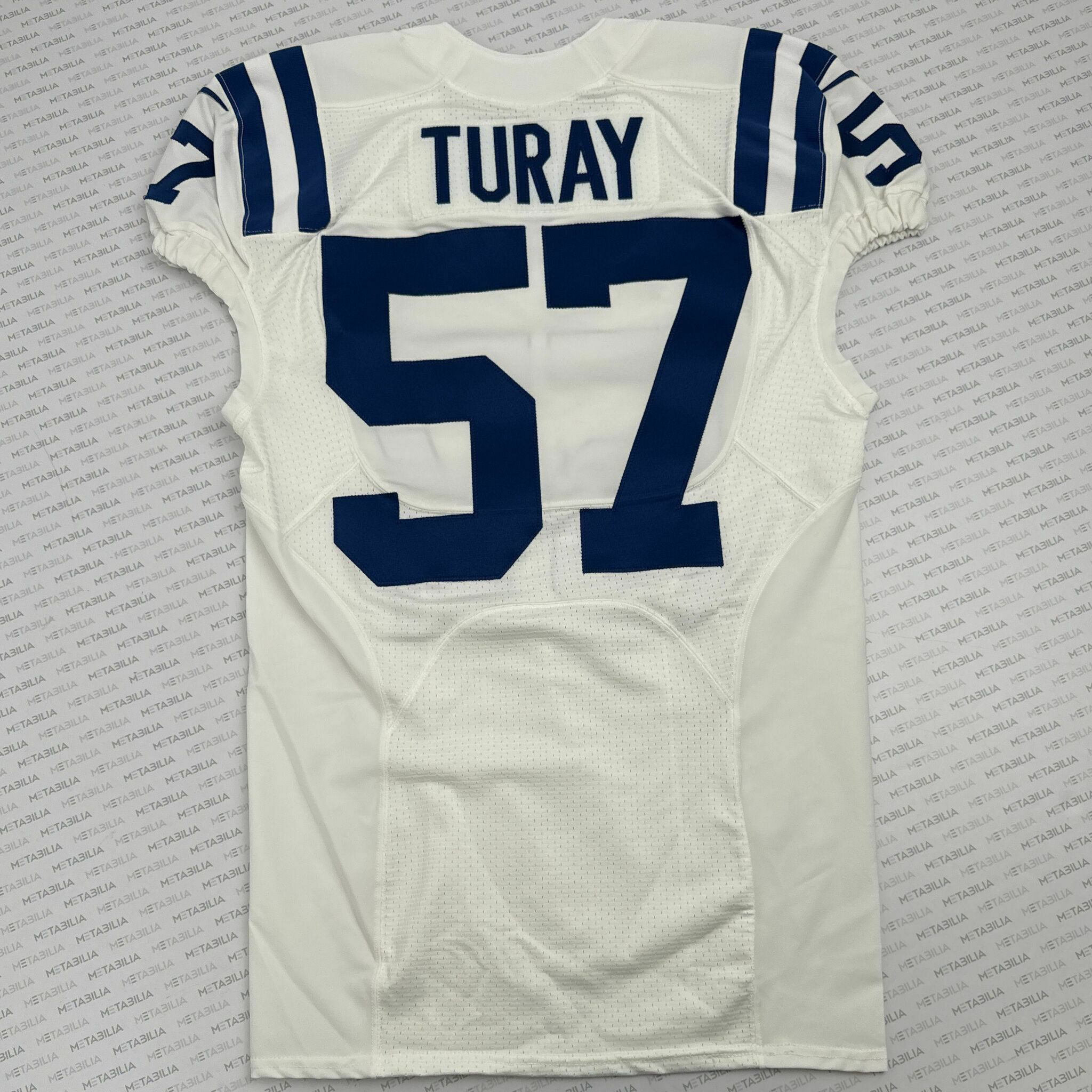 #57 Turay Team-Issued White Jersey