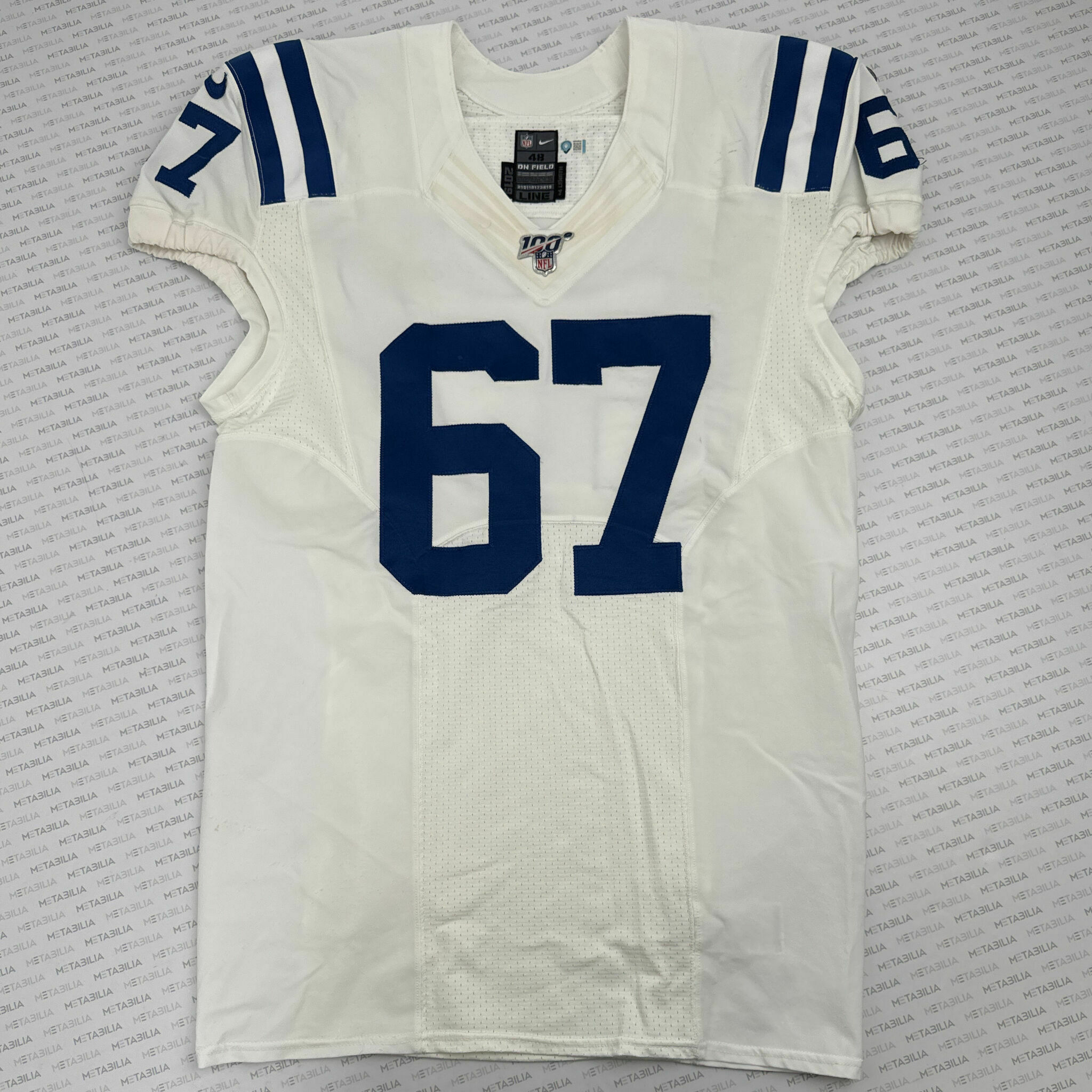 #67 Vornkahl Team-Issued White Jersey