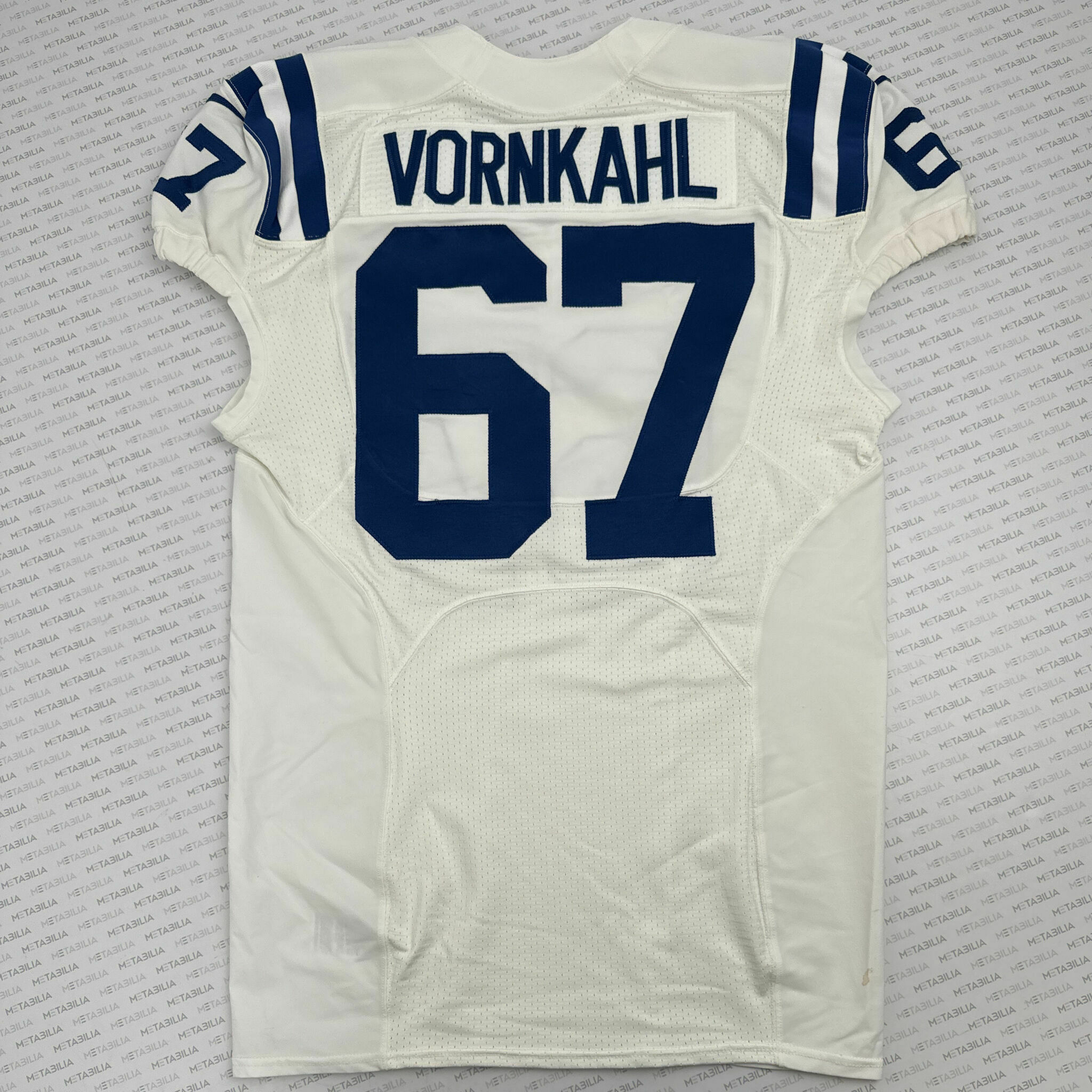 #67 Vornkahl Team-Issued White Jersey