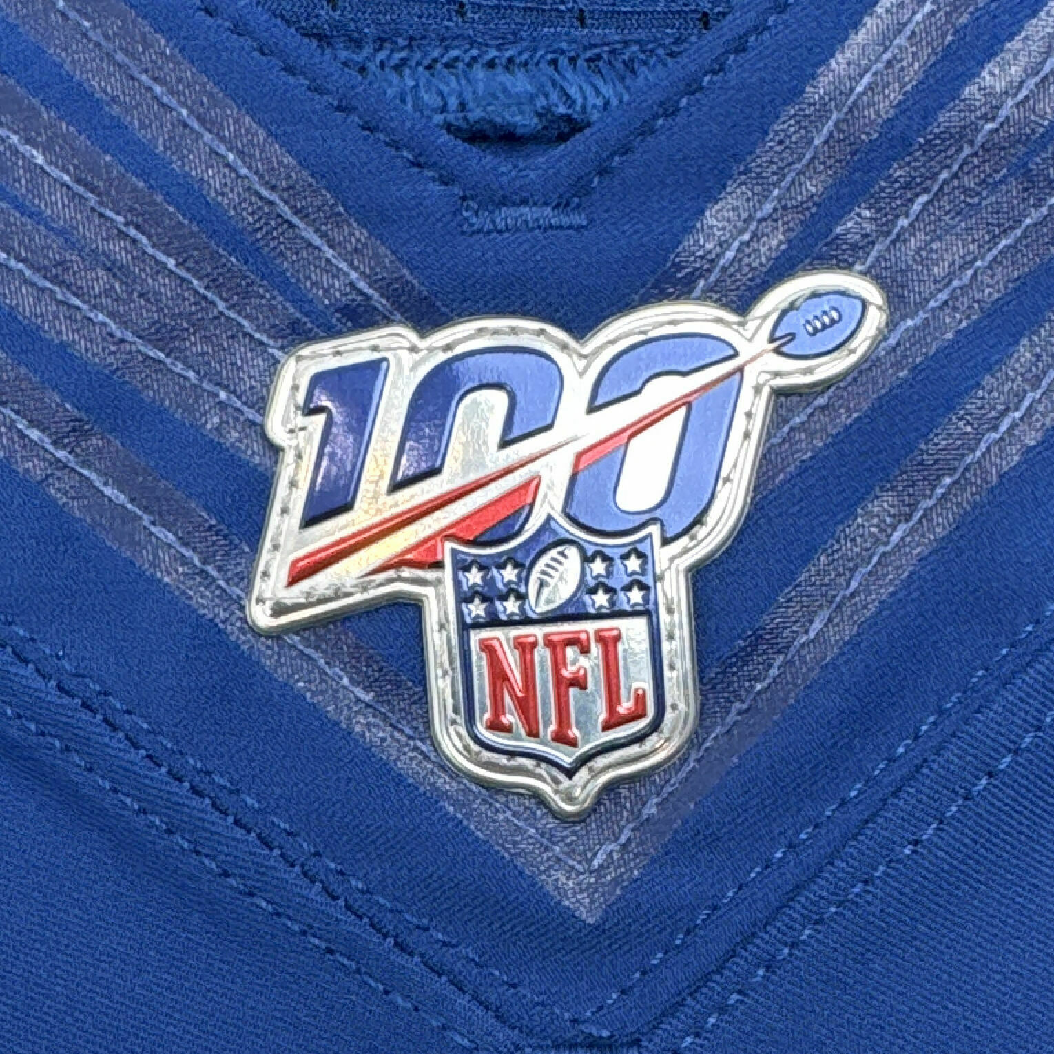 #68 Lang Team-Issued Blue Jersey