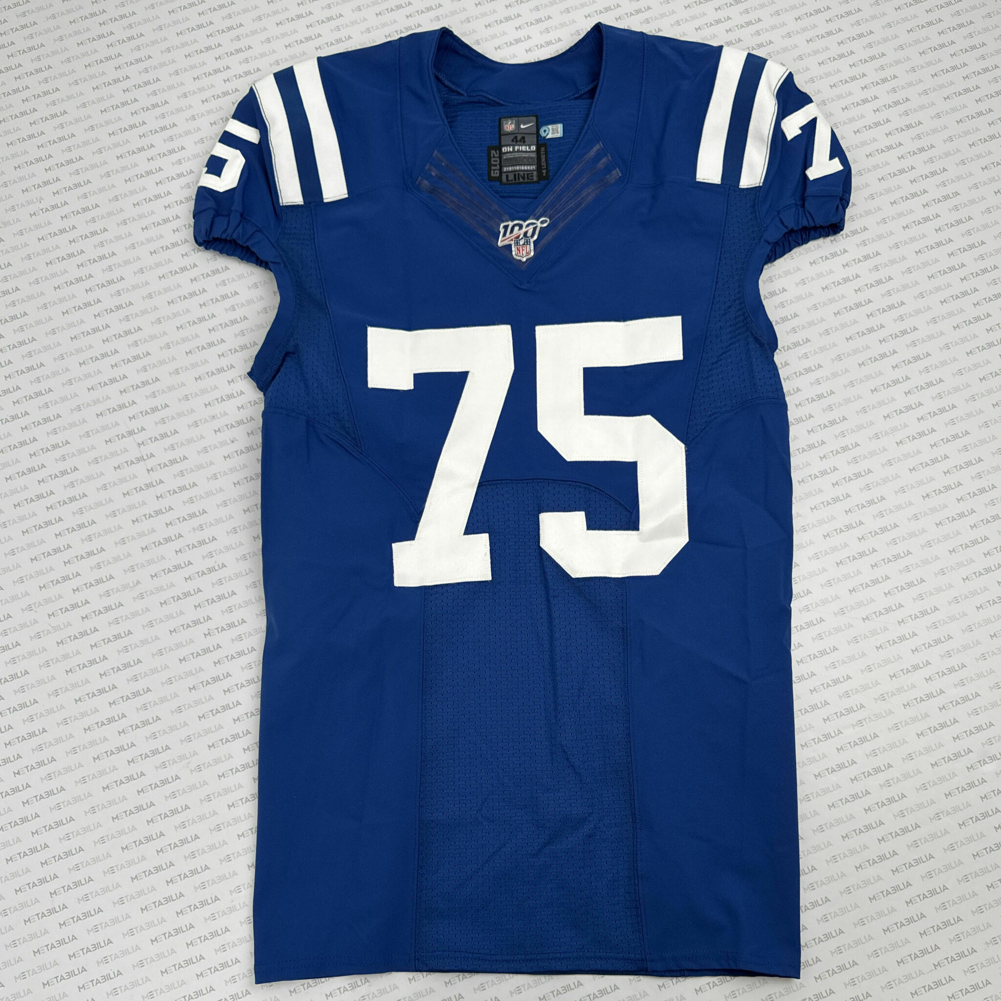 #75 Reid Team-Issued Blue Jersey