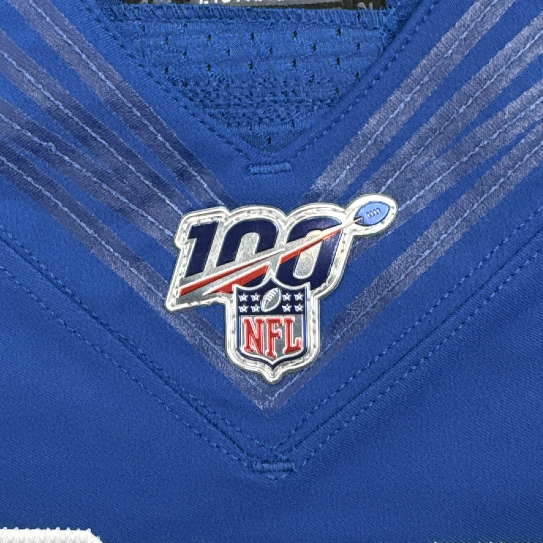#38 Nelson Team-Issued Blue Jersey