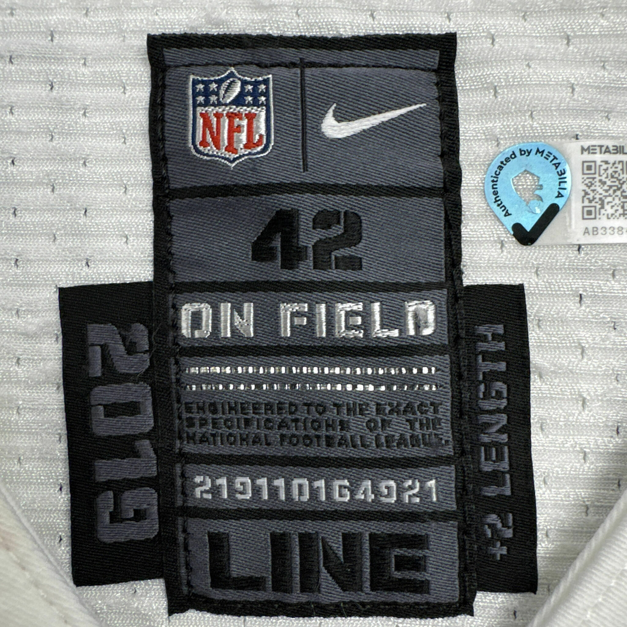 #43 Ross Travis Team-Issued White Jersey