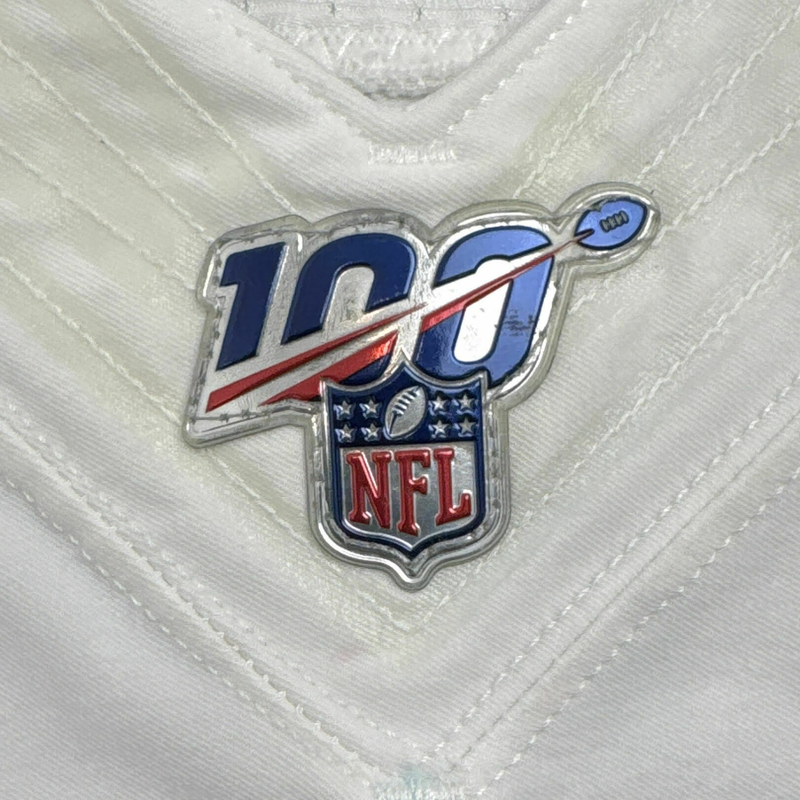 #43 Ross Travis Team-Issued White Jersey