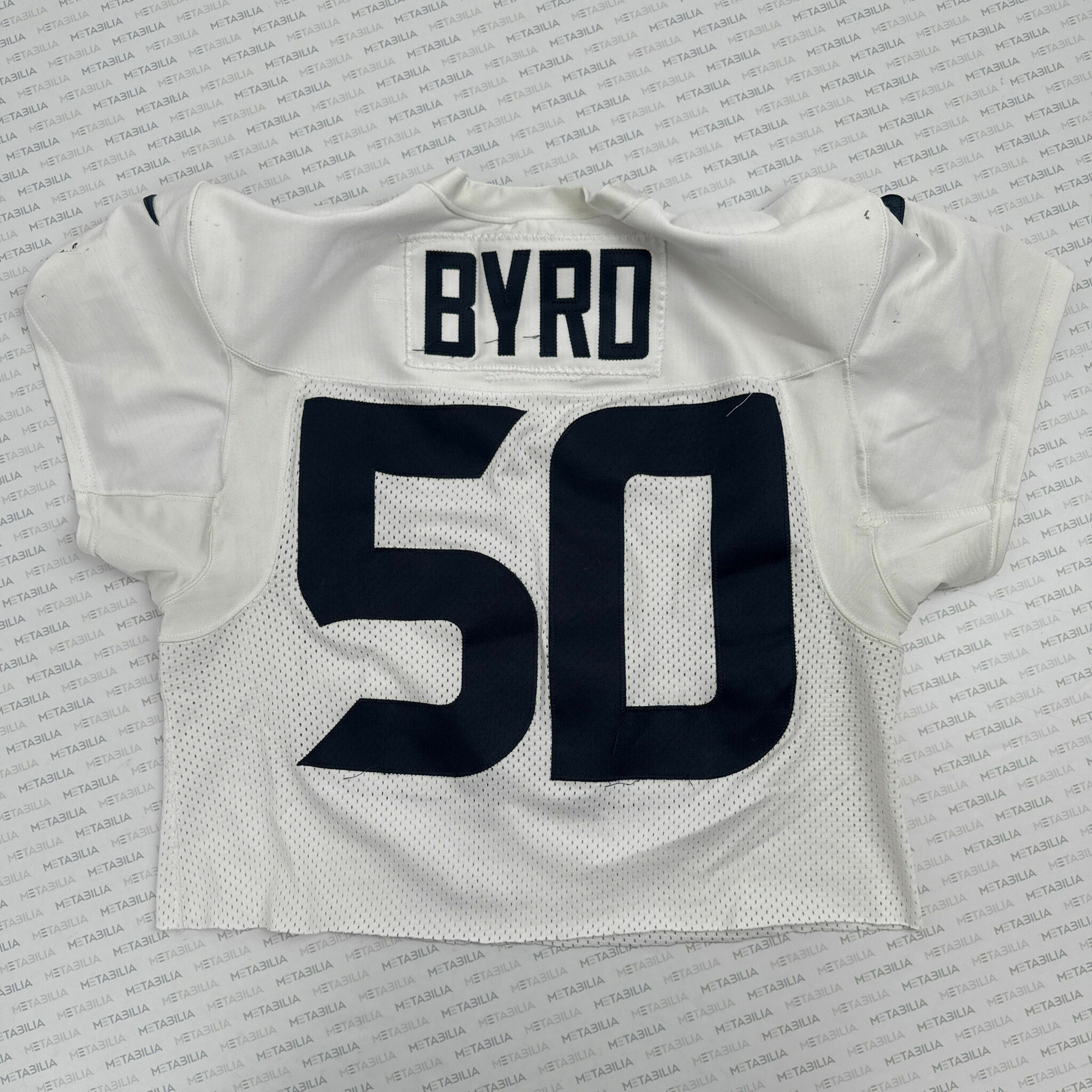 #50 Solomon Byrd Texans Practice-Worn Jersey