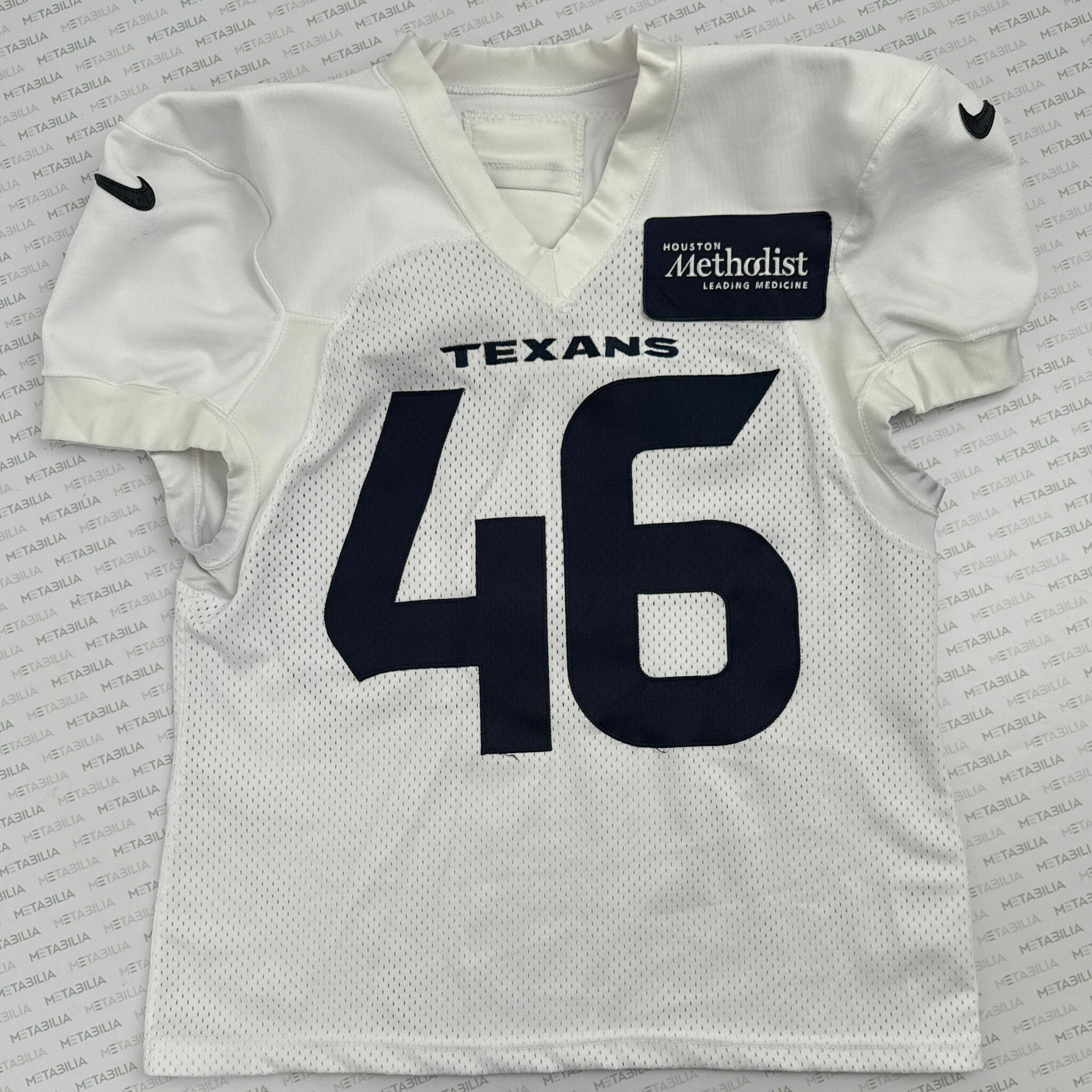 #46 Jackson Woodard Texans Practice-Worn Jersey