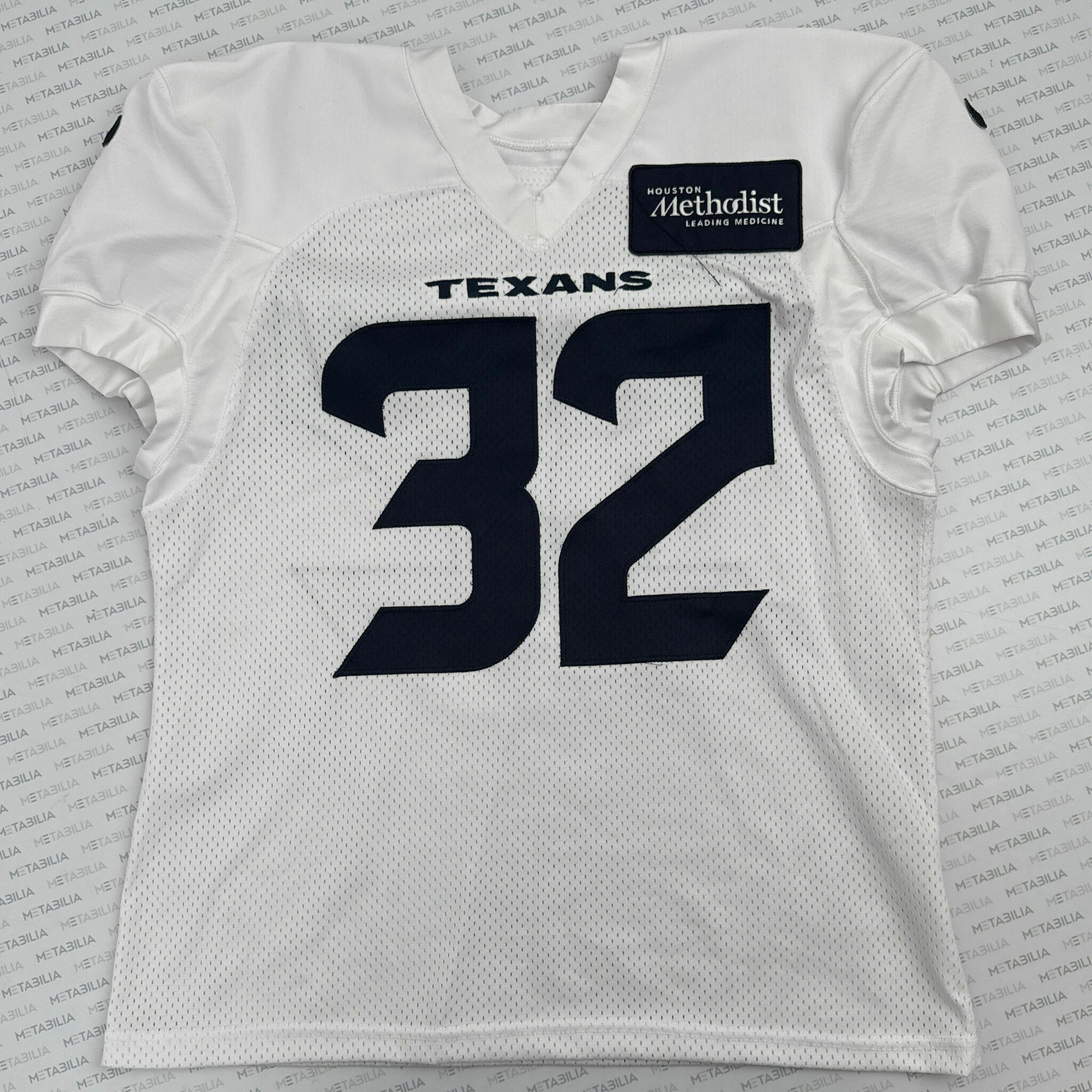 #32 Nick Niemann Texans Practice-Worn Jersey