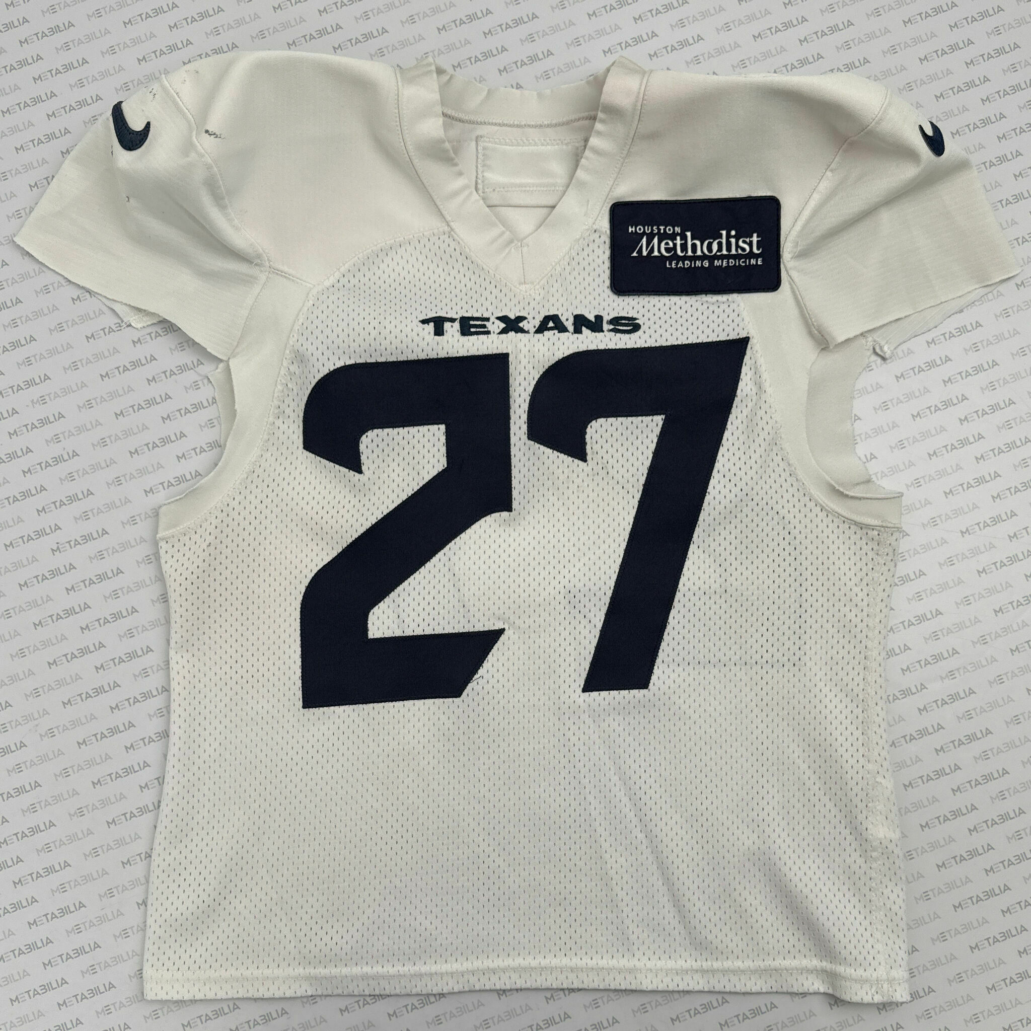 #27 Myles Bryant Texans Practice-Worn Jersey