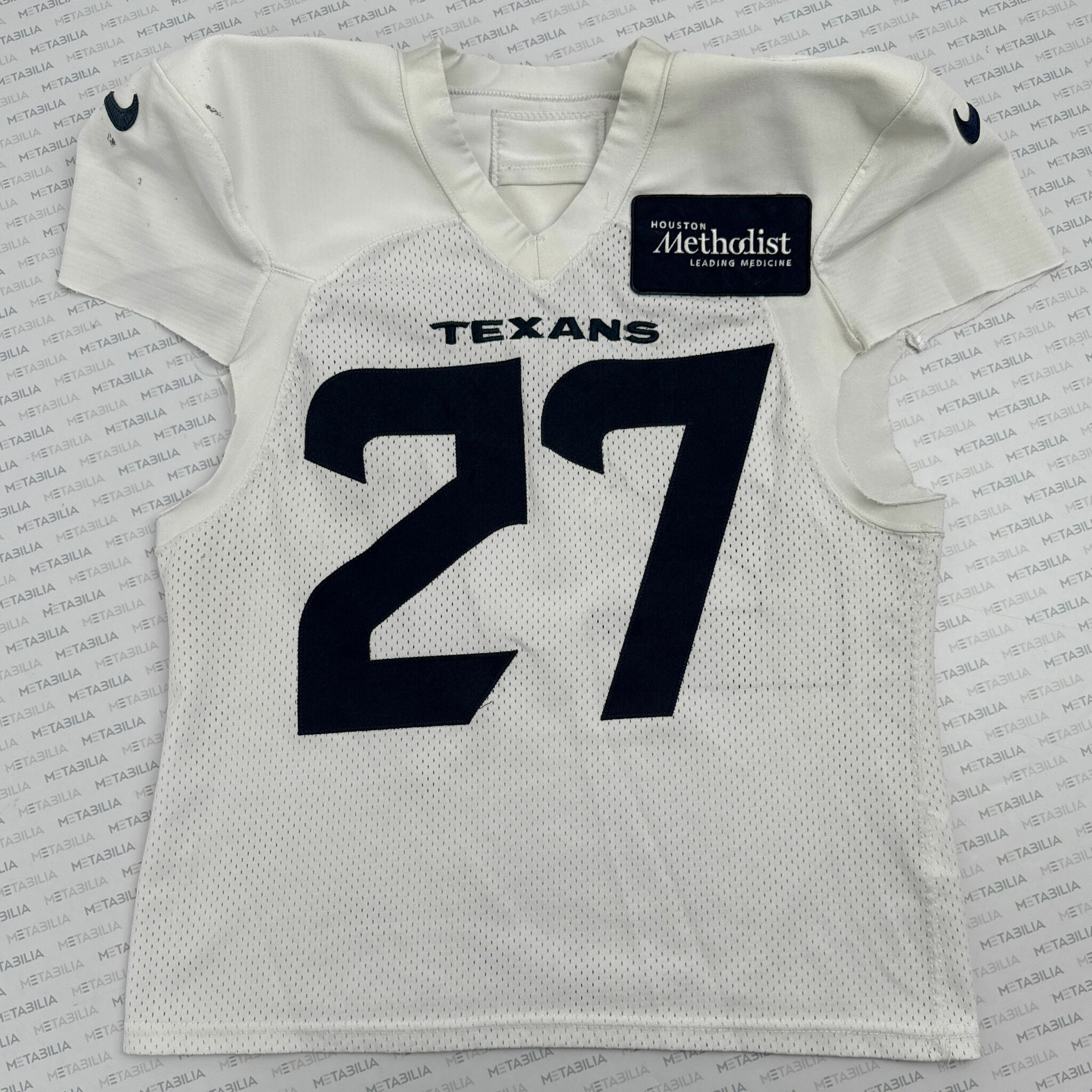 #27 Myles Bryant Texans Practice-Worn Jersey