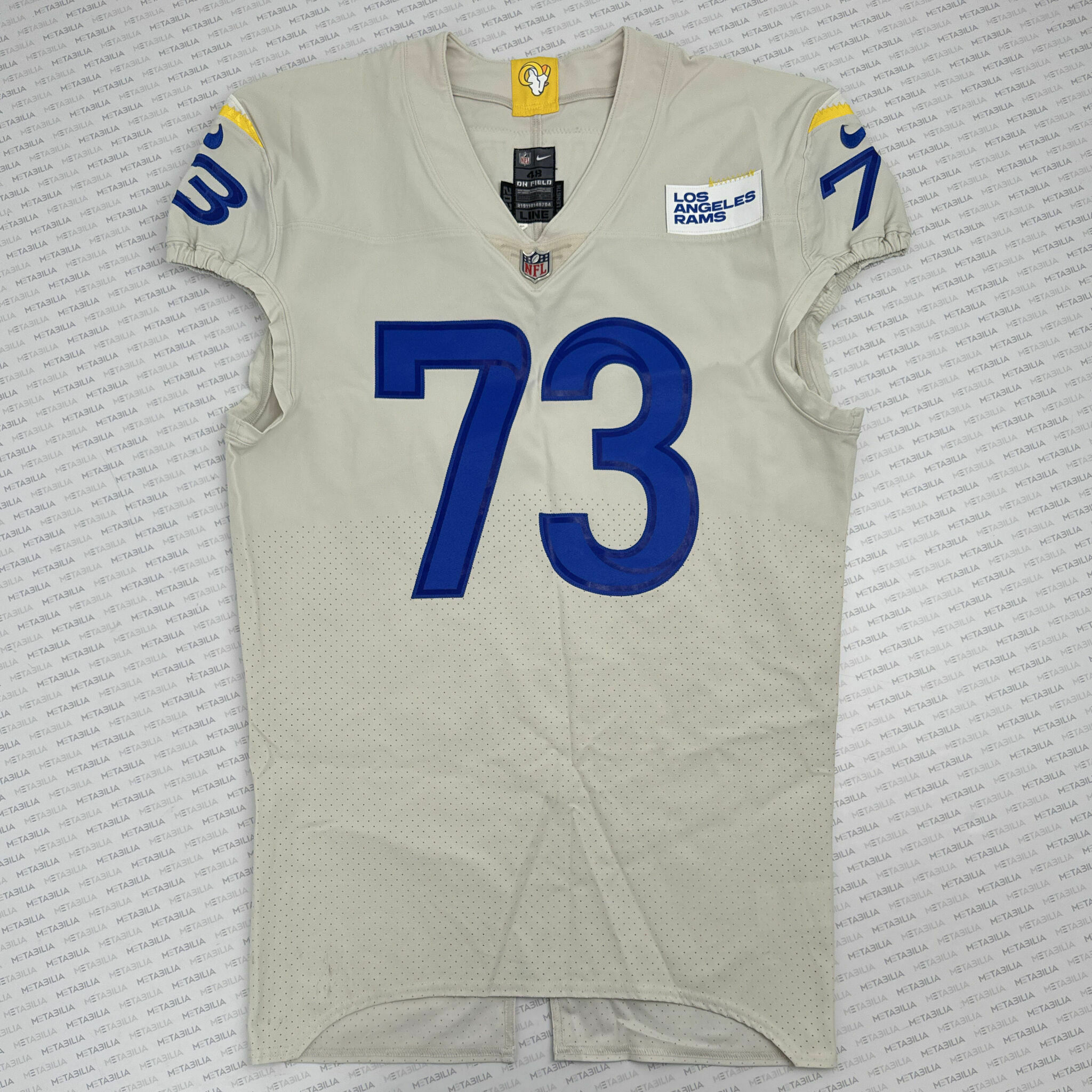 # 73 David Edwards 2020 Game-Issued Jersey