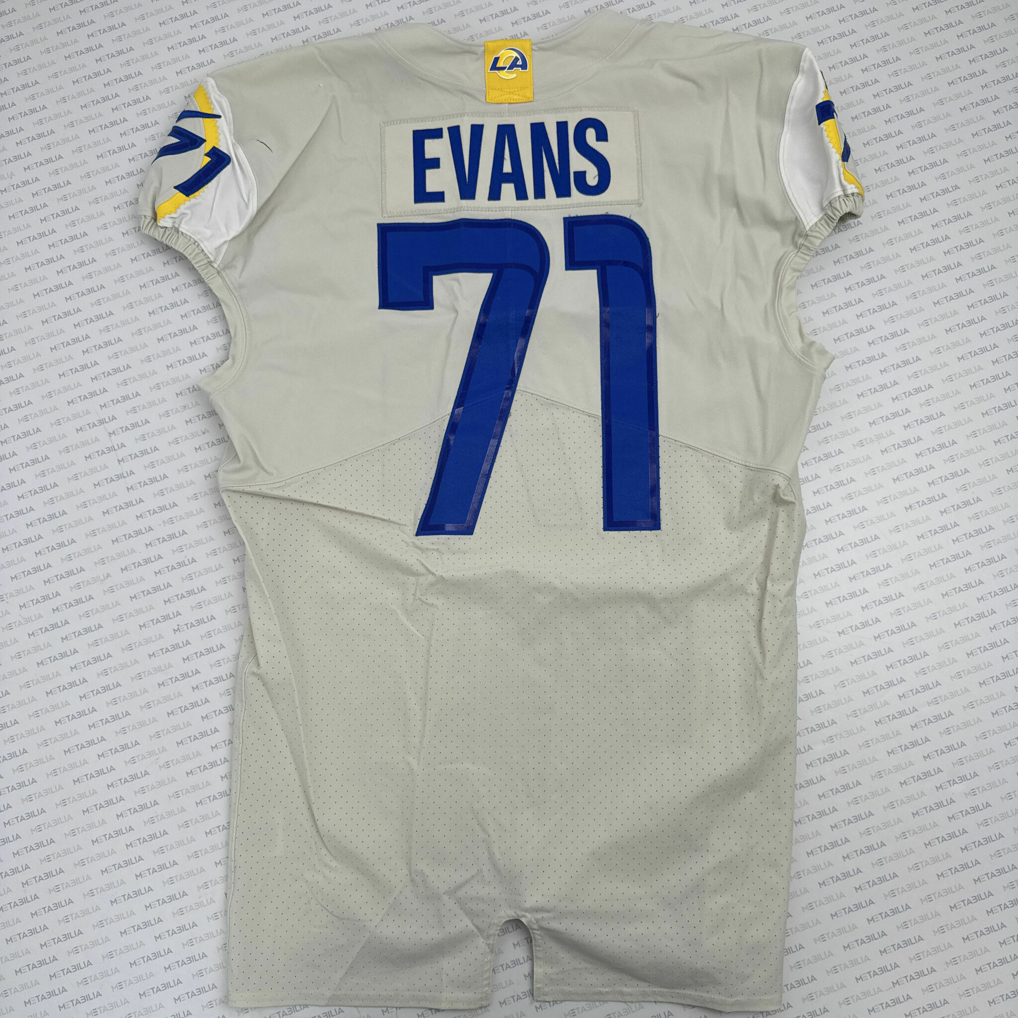 # 71 Bobby Evans 2022 Game-Issued Jersey