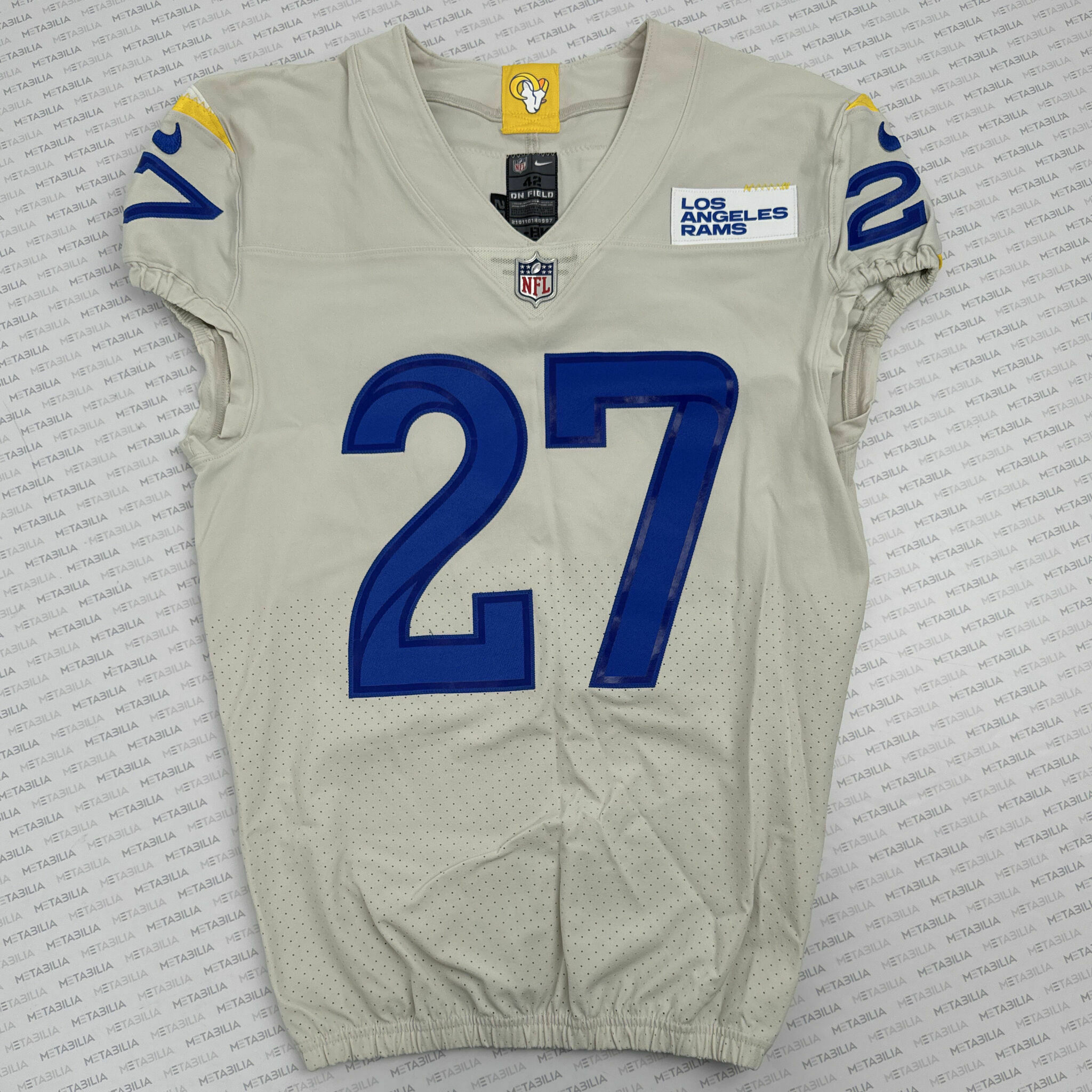 # 27 Darrell Henderson Jr. 2021 Game-Issued Jersey