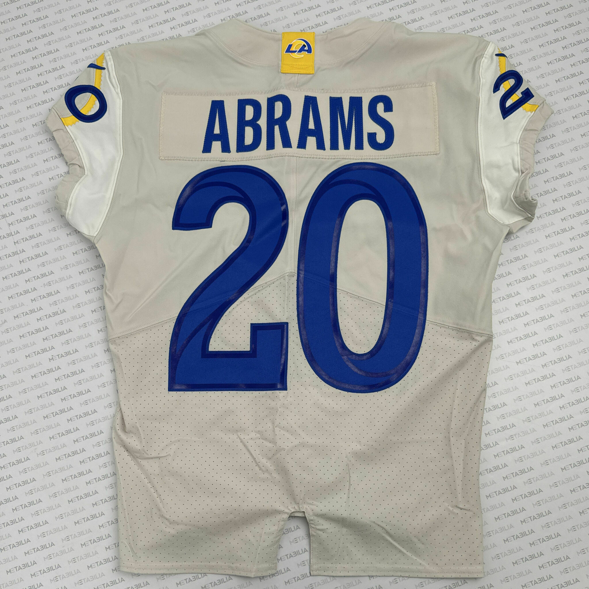 # 20 Delrick Abrams 2020 Game-Issued Jersey