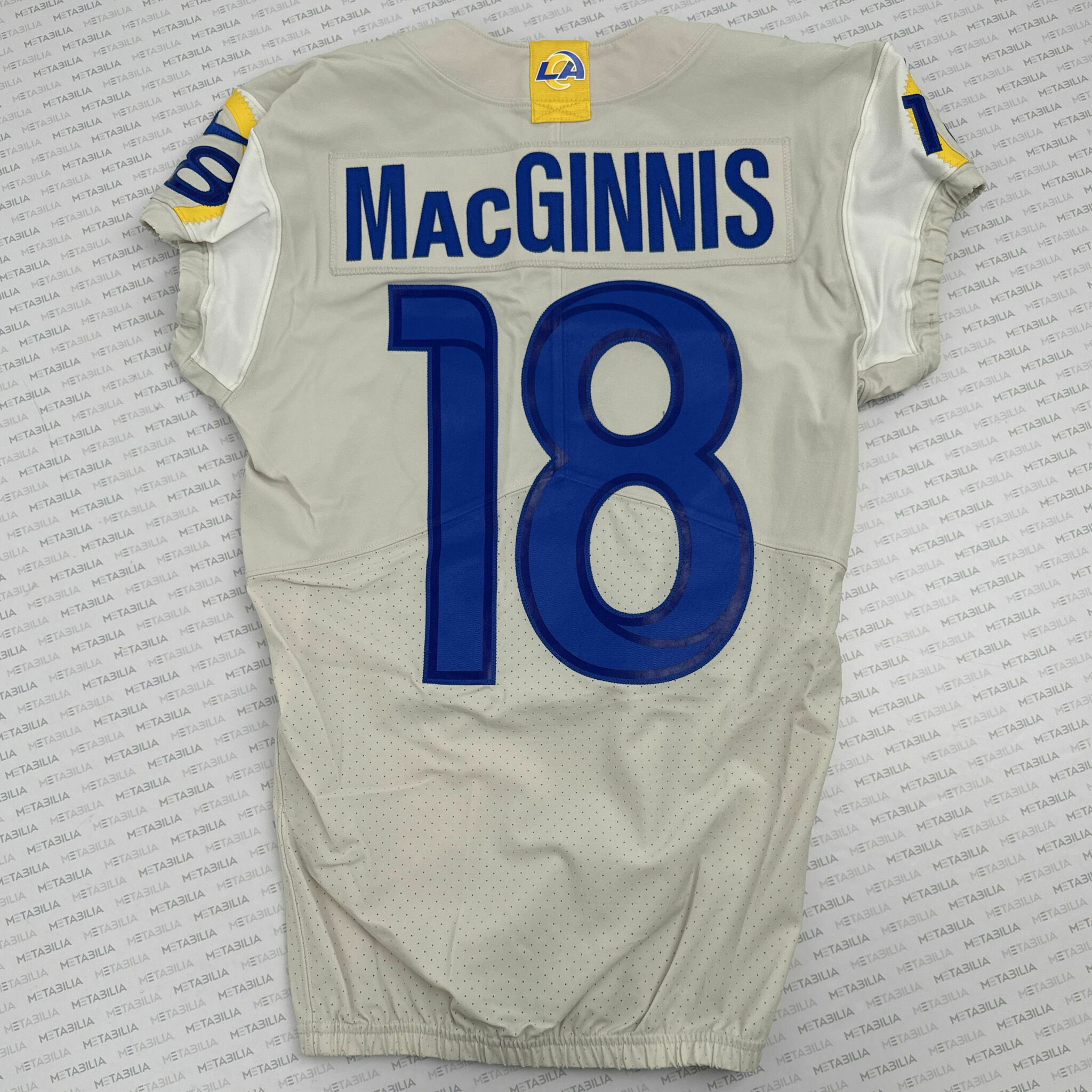 # 18 Austin MacGinnis 2021 Game-Issued Jersey