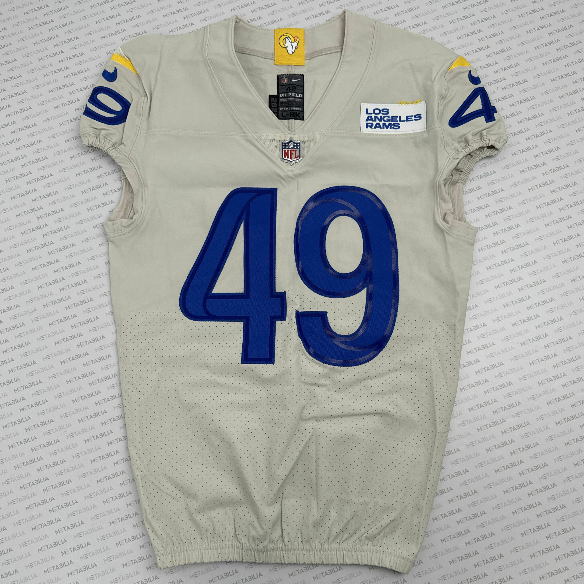 # 49 Roger Carter Jr. 2021 Game-Issued Jersey