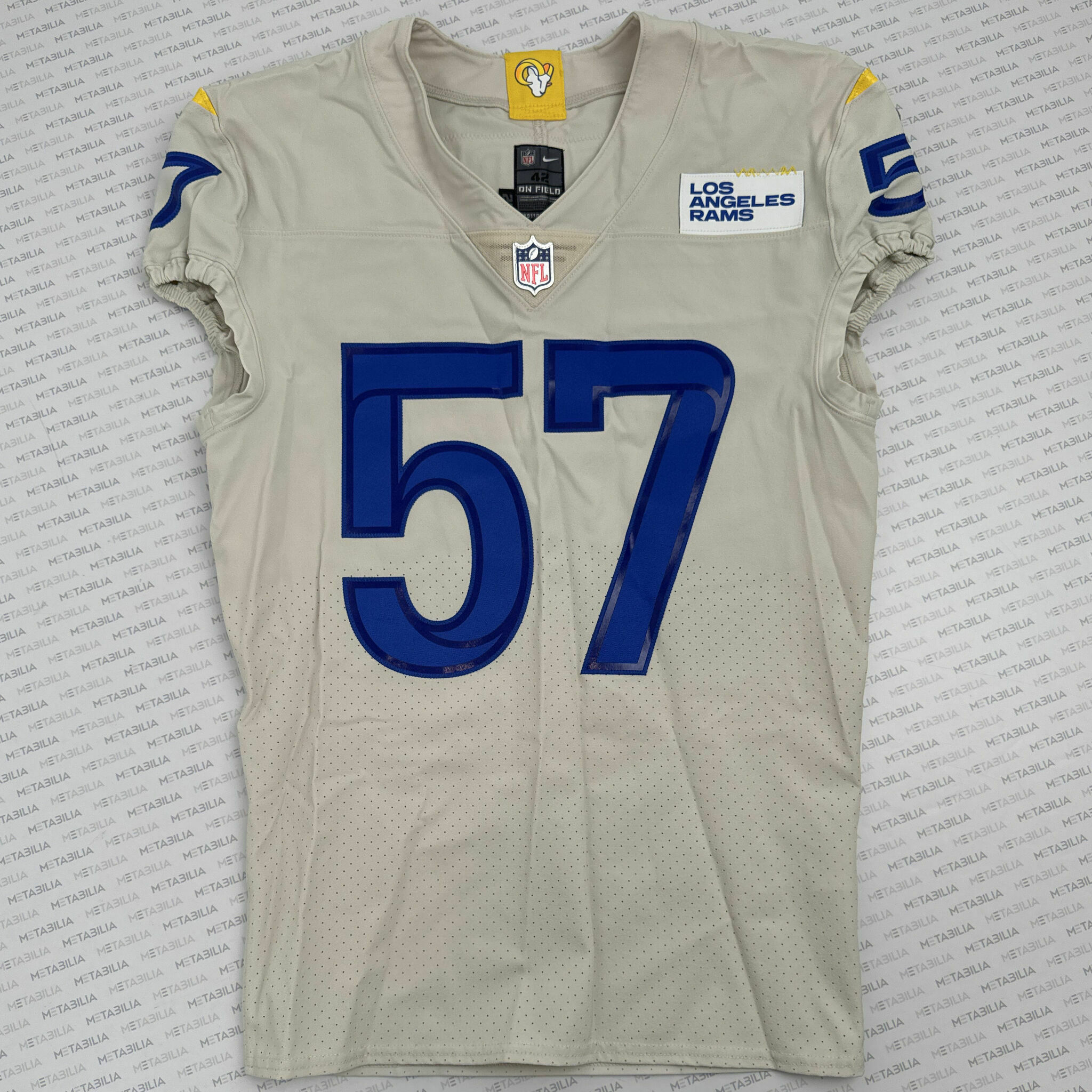 # 57 Maximilian Roberts 2020 Game-Issued Jersey