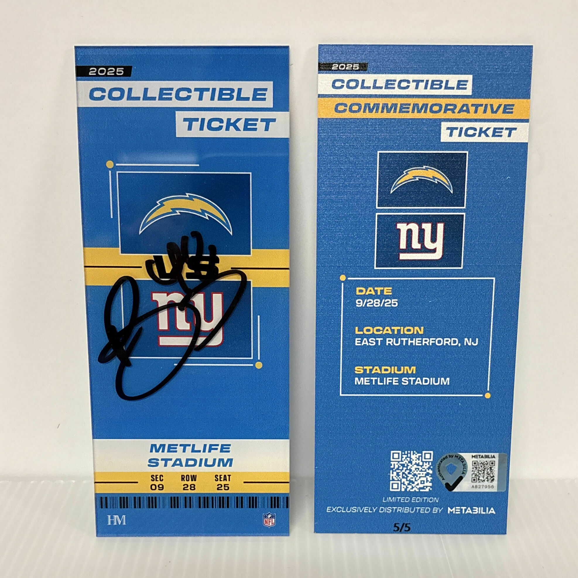 Bud Dupree Signed Commemorative Ticket - Wk4 vs Giants
