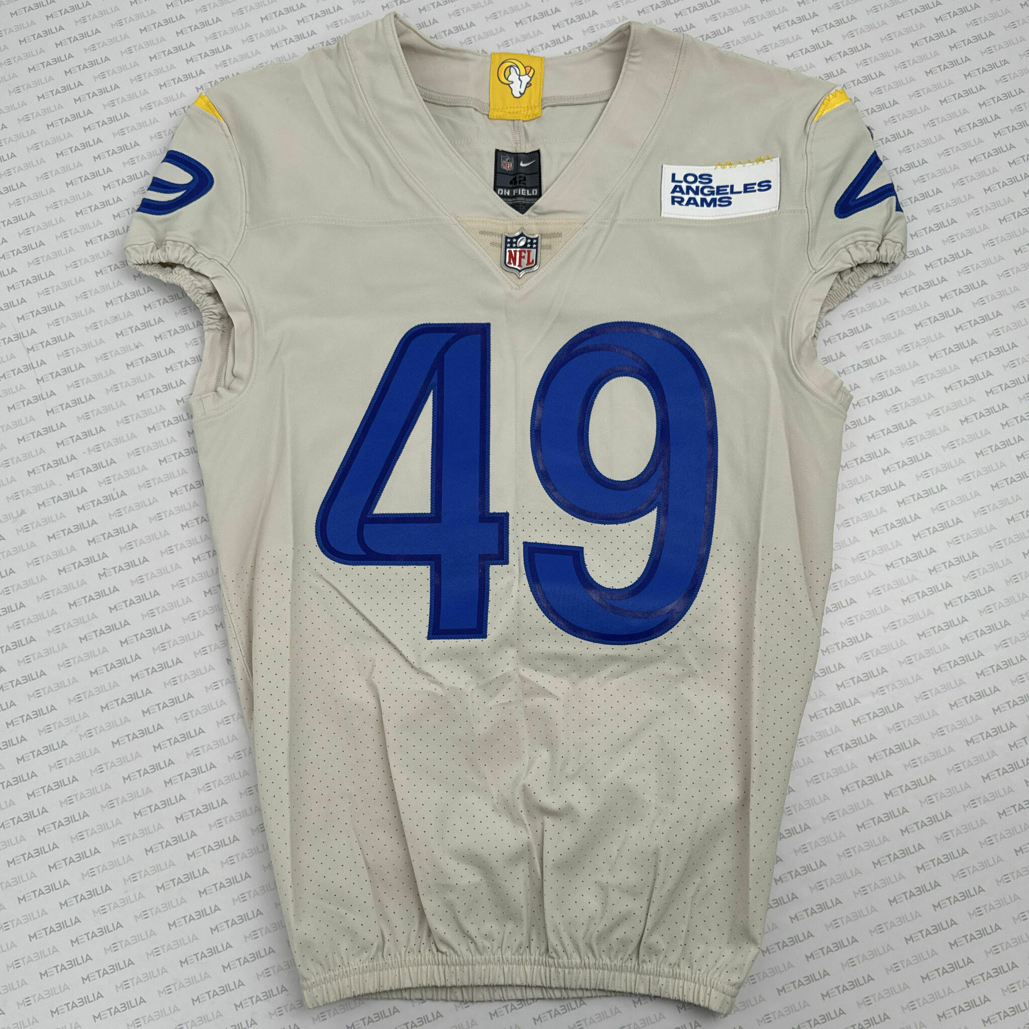 # 49 Carson Tinker 2020 Game-Issued Jersey