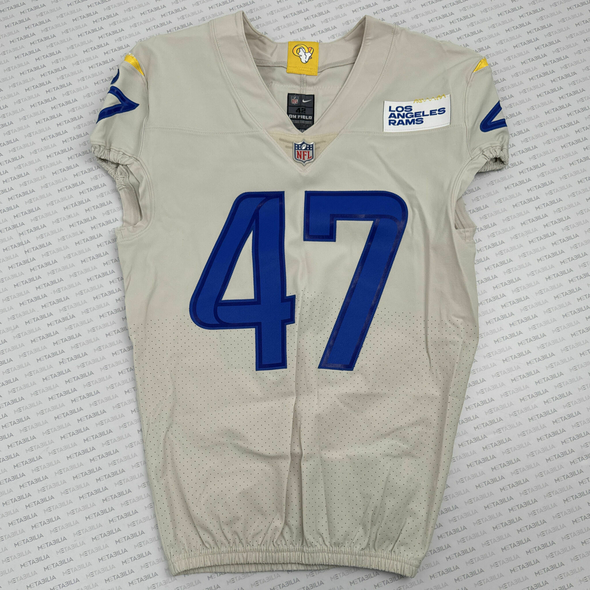 # 47 Kyle Markway 2020 Game-Issued Jersey
